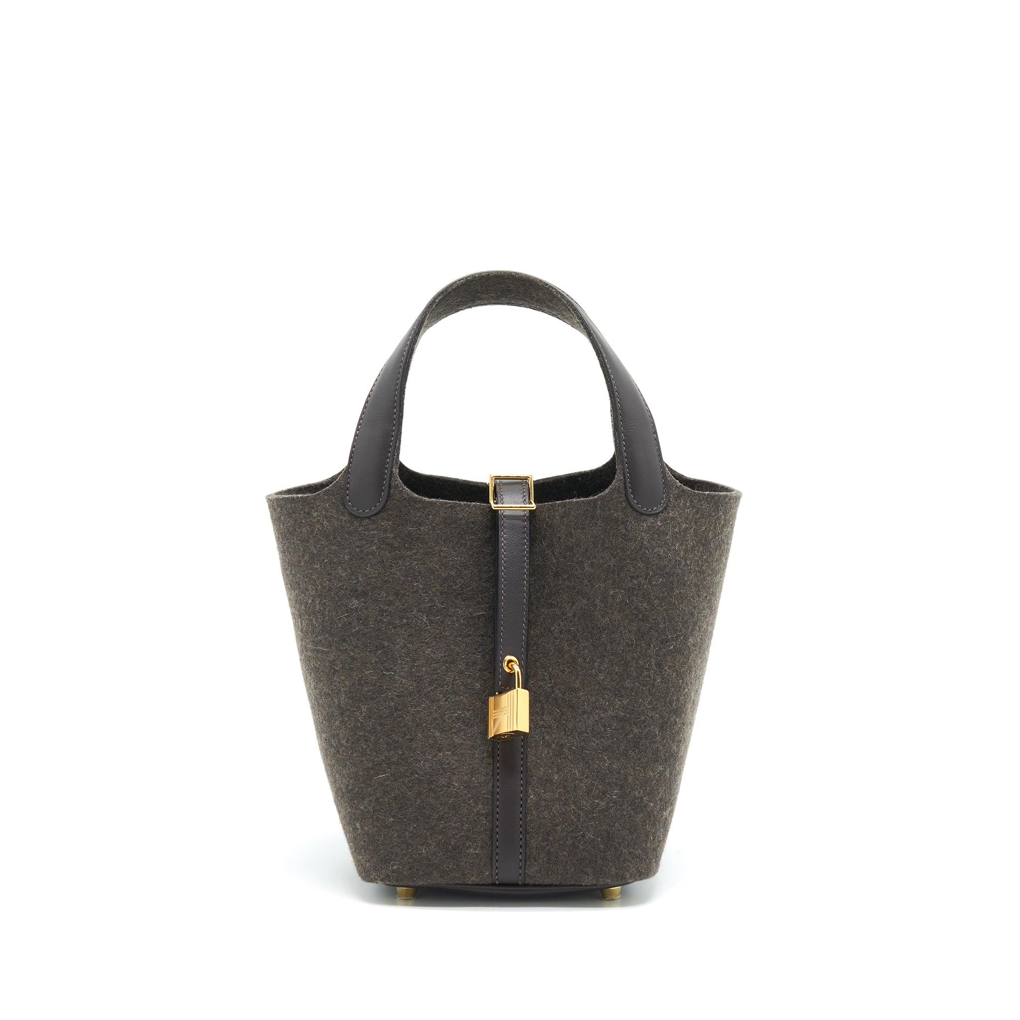 HERMES FELT PICOTIN 18 LOCK BAG GHW