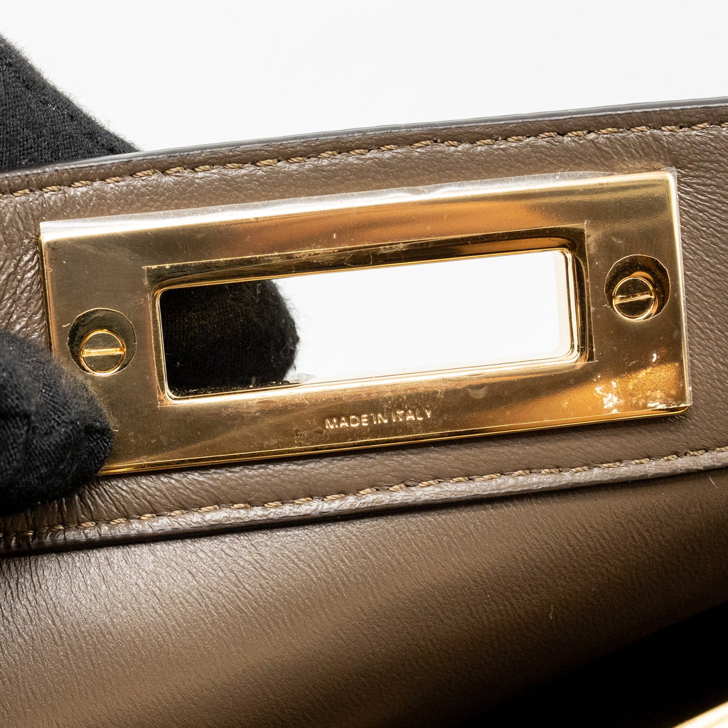 FENDI PEEKABOO ISEEU ANTONIO LOPEZ ZUCCA COATED CANVAS MULTICOLOUR GHW
