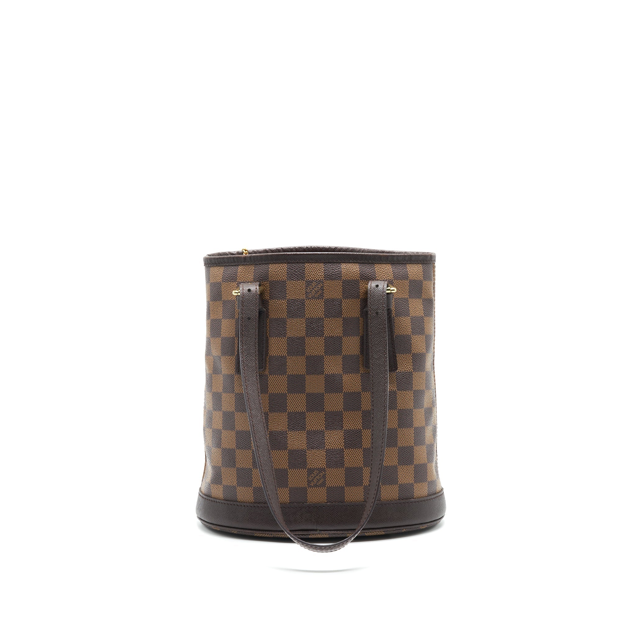 LOUIS VUITTON MARAIS DAMIER EBENE PETIT BUCKET BAG