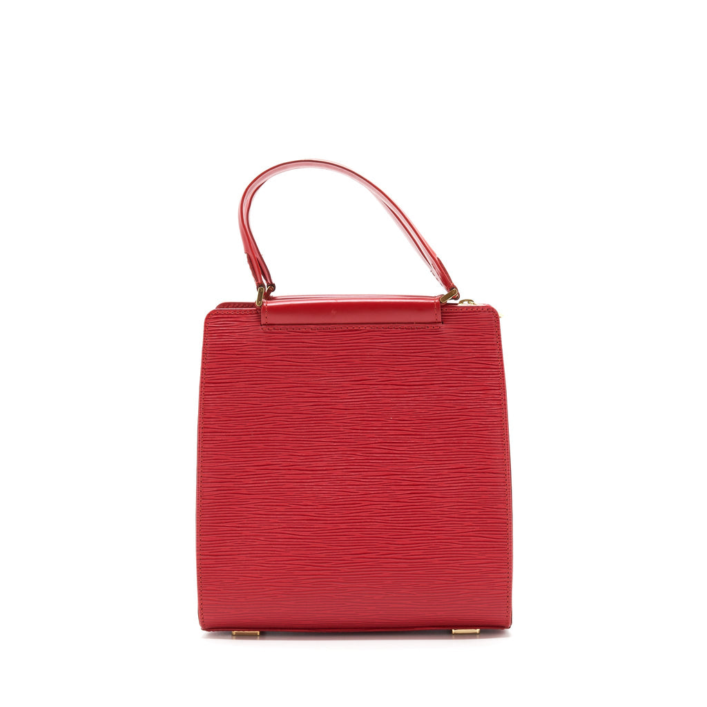 LOUIS VUITTON VINTAGE EPI RED HANDLE BAG