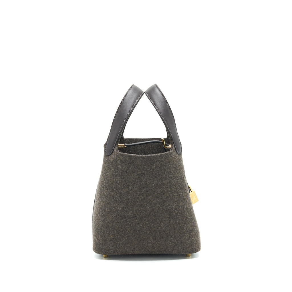 HERMES FELT PICOTIN 18 LOCK BAG GHW