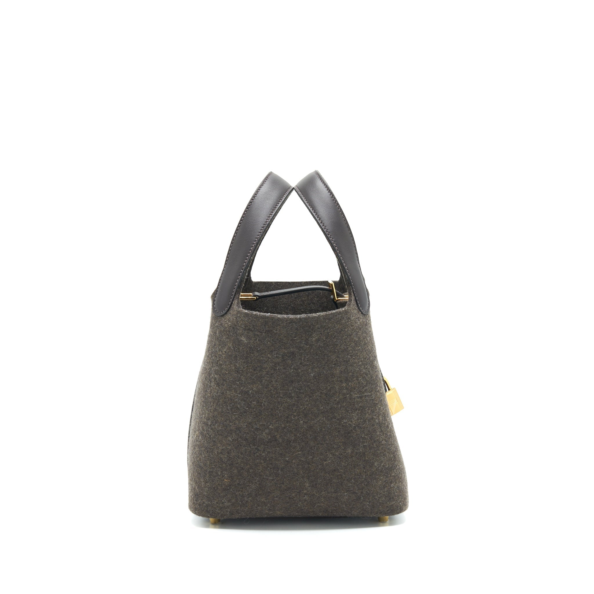 HERMES FELT PICOTIN 18 LOCK BAG GHW