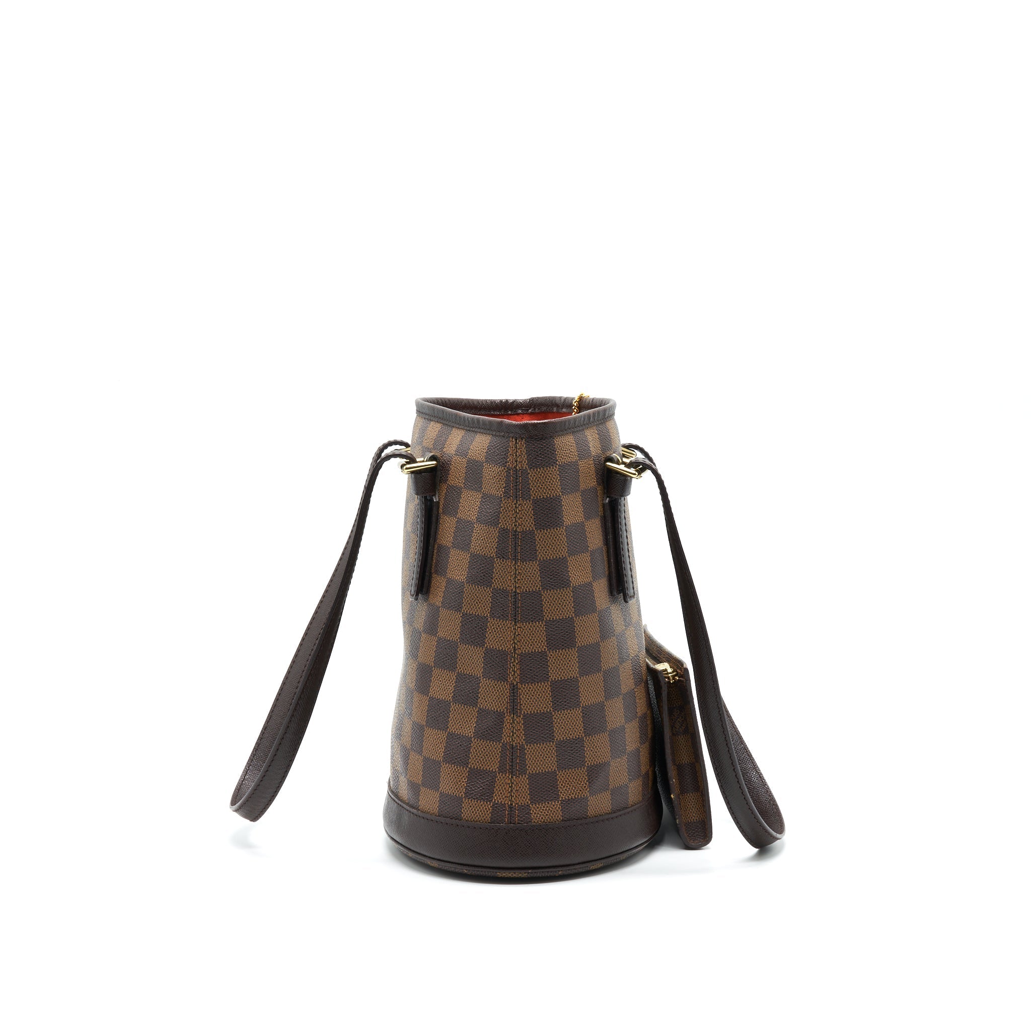 LOUIS VUITTON MARAIS DAMIER EBENE PETIT BUCKET BAG