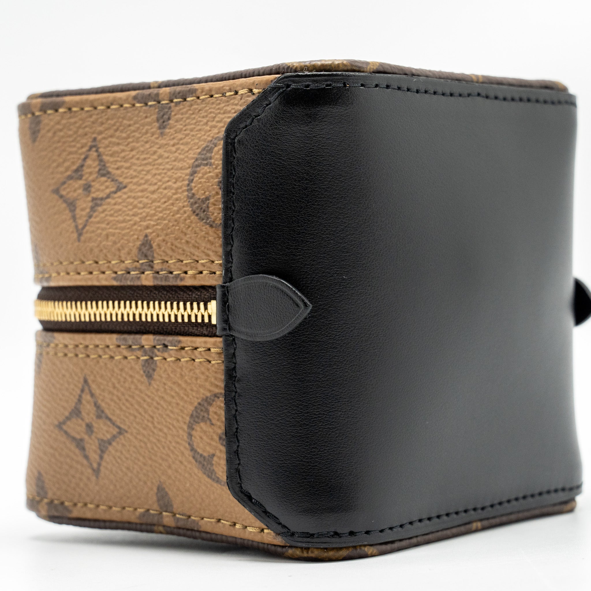 LOUIS VUITTON DICE BAG REVERSE MONOGRAM CANVAS / LEATHER GHW