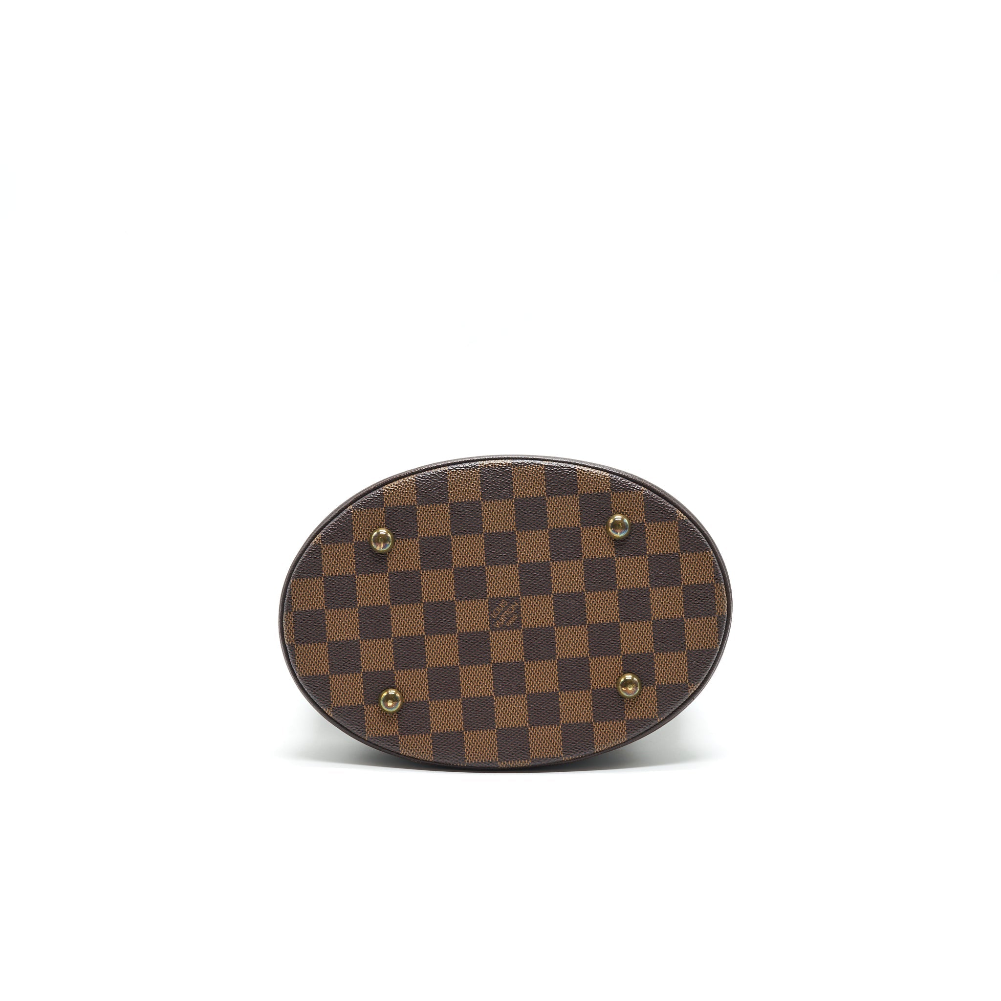 LOUIS VUITTON MARAIS DAMIER EBENE PETIT BUCKET BAG