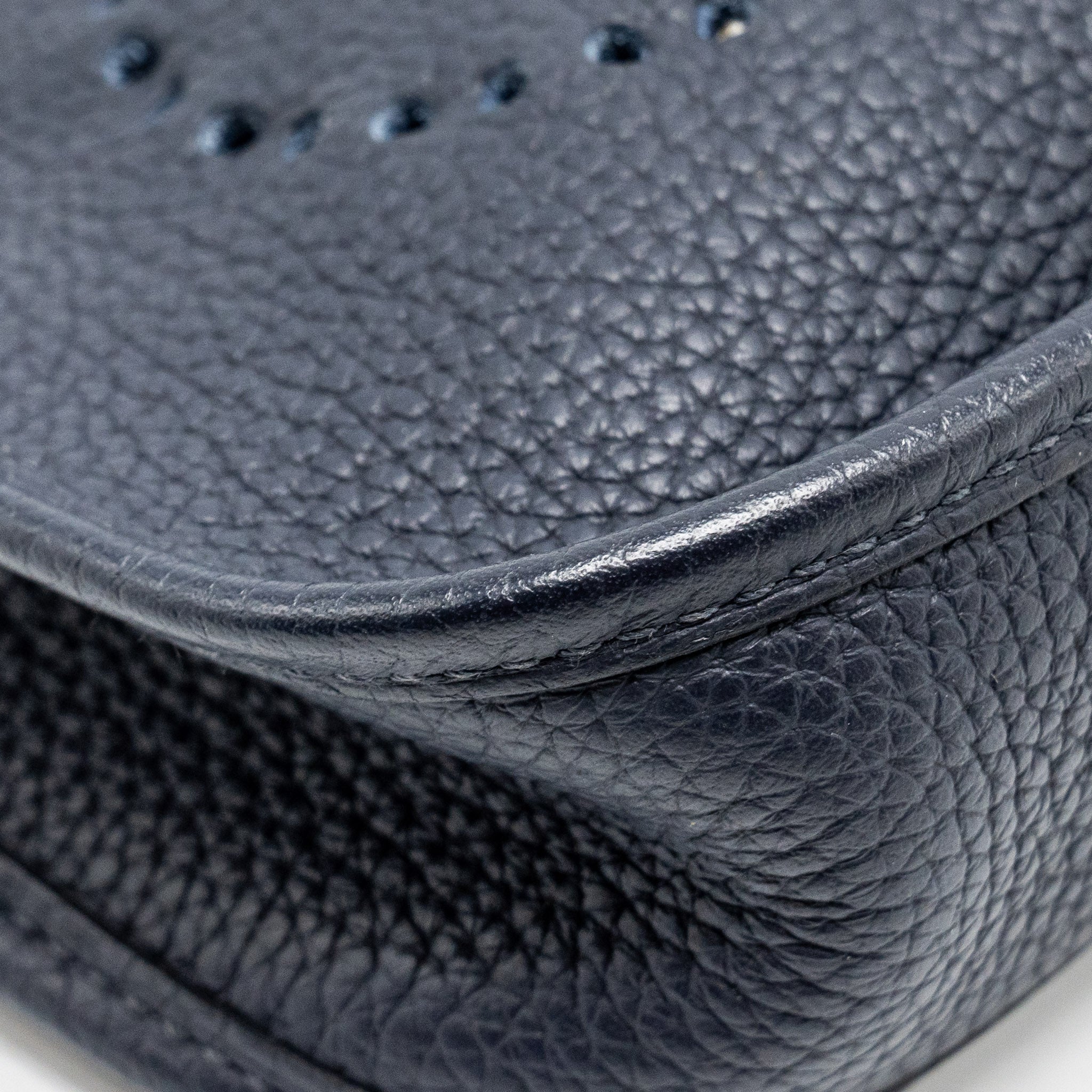 HERMES MINI EVELYN CLEMENCE BLUE NUIT GHW