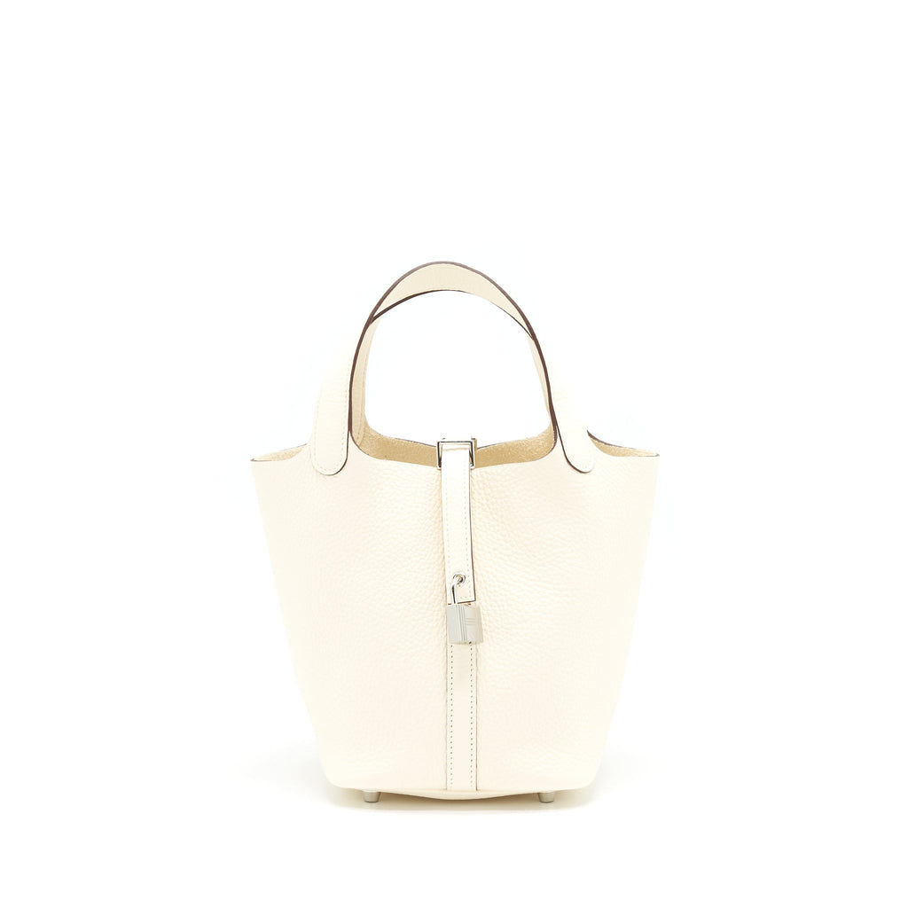 HERMES PICOTIN18 LOCK BAG NATA SHW