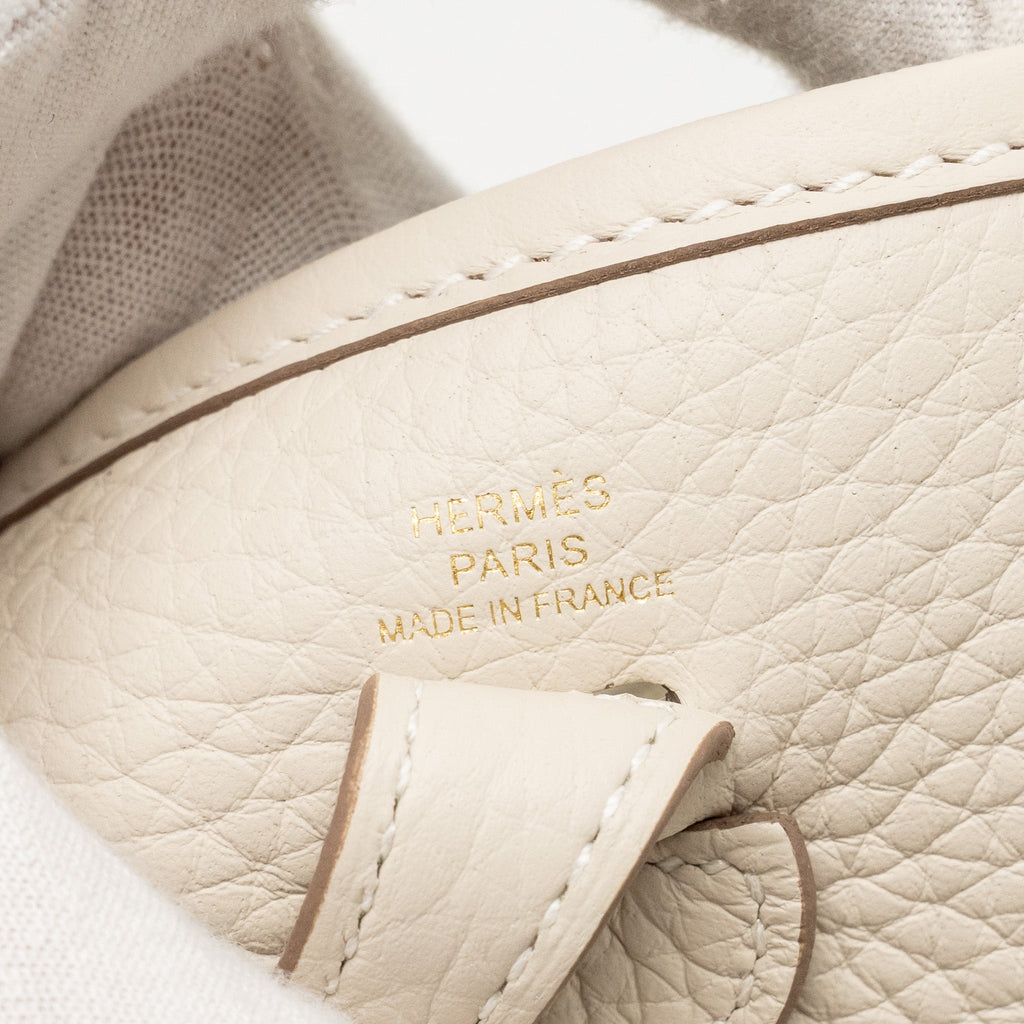 HERMES MINI EVELYNE CLEMENCE CRAIE GHW