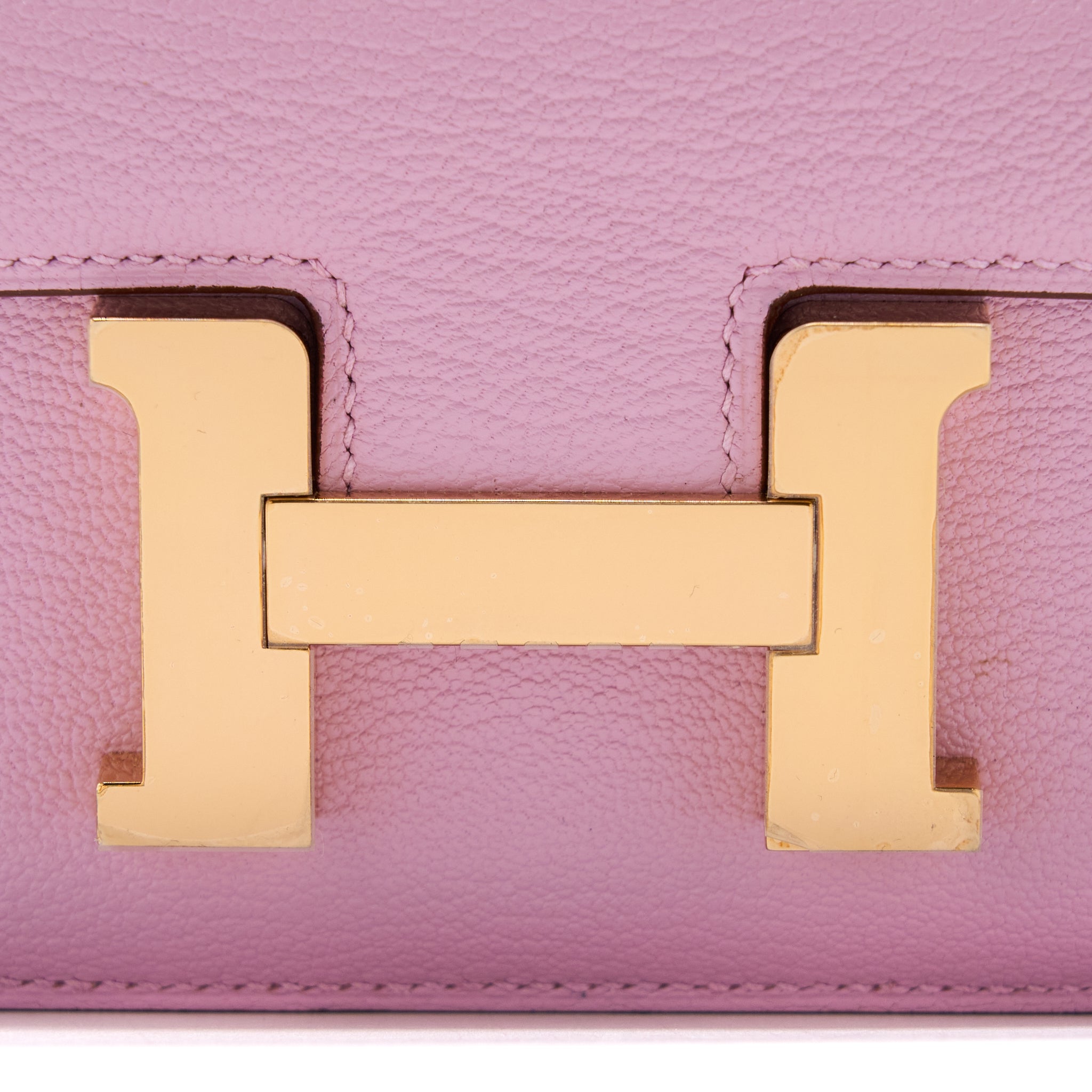 HERMES MINI CONSTANCE CHÈVRE MYSORE X9 MAUVE SYLVESTRE RGHW