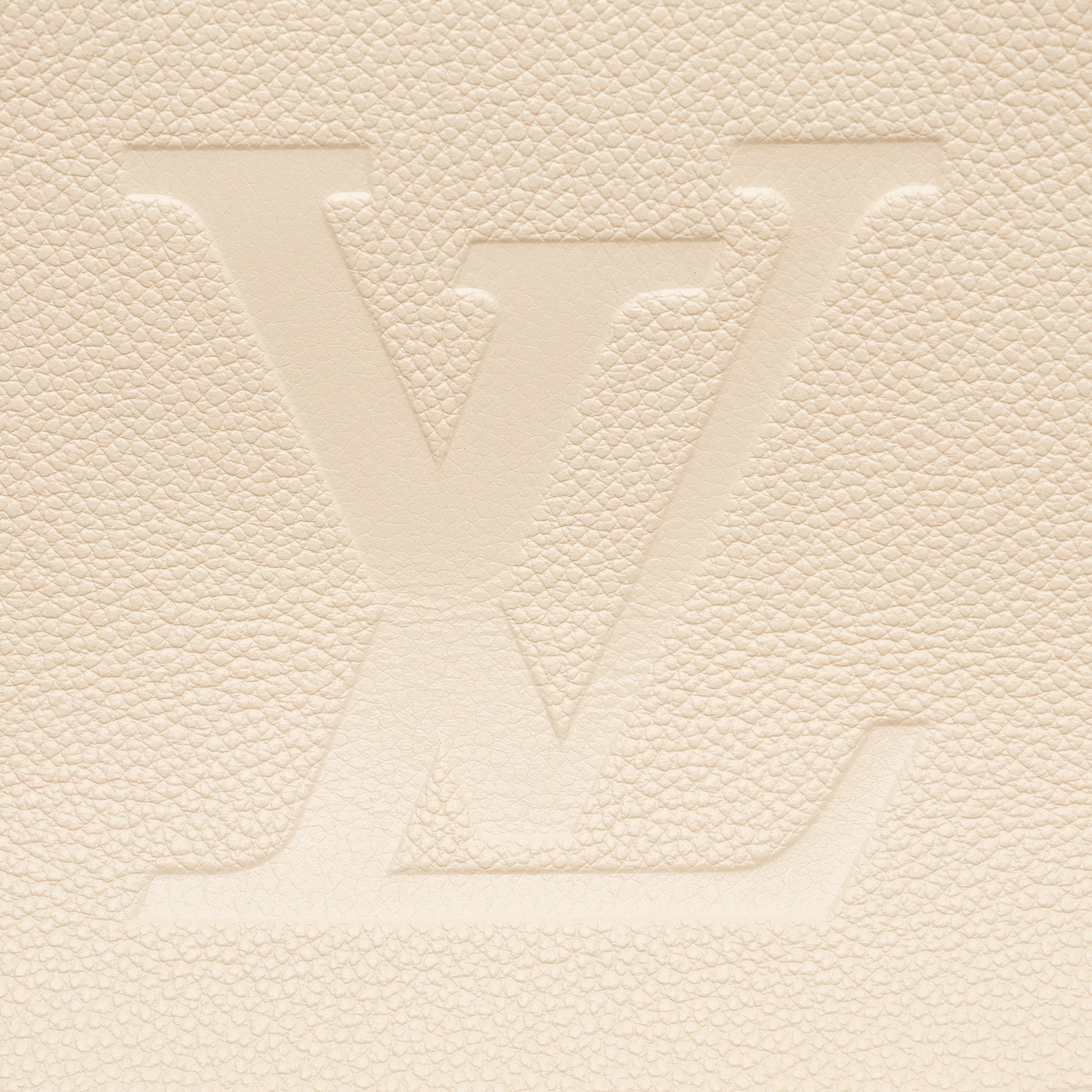 LOUIS VUITTON ONTHEGO MM EMPREINTE LEATHER WHITE GHW (NEW VERSION)