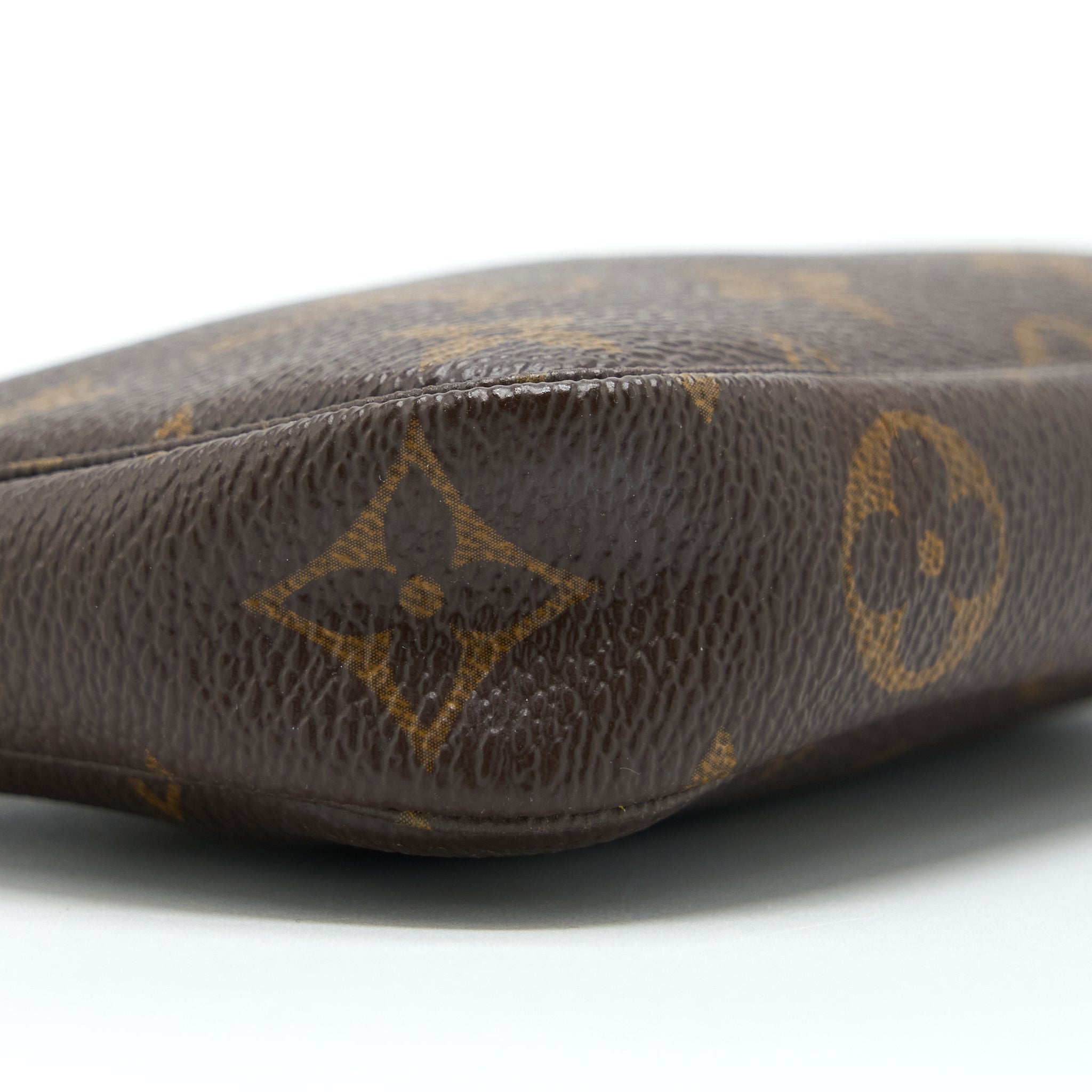 LOUIS VUITTON MINI POCHETTE ACCESSORIES MONOGRAM CANVAS GHW