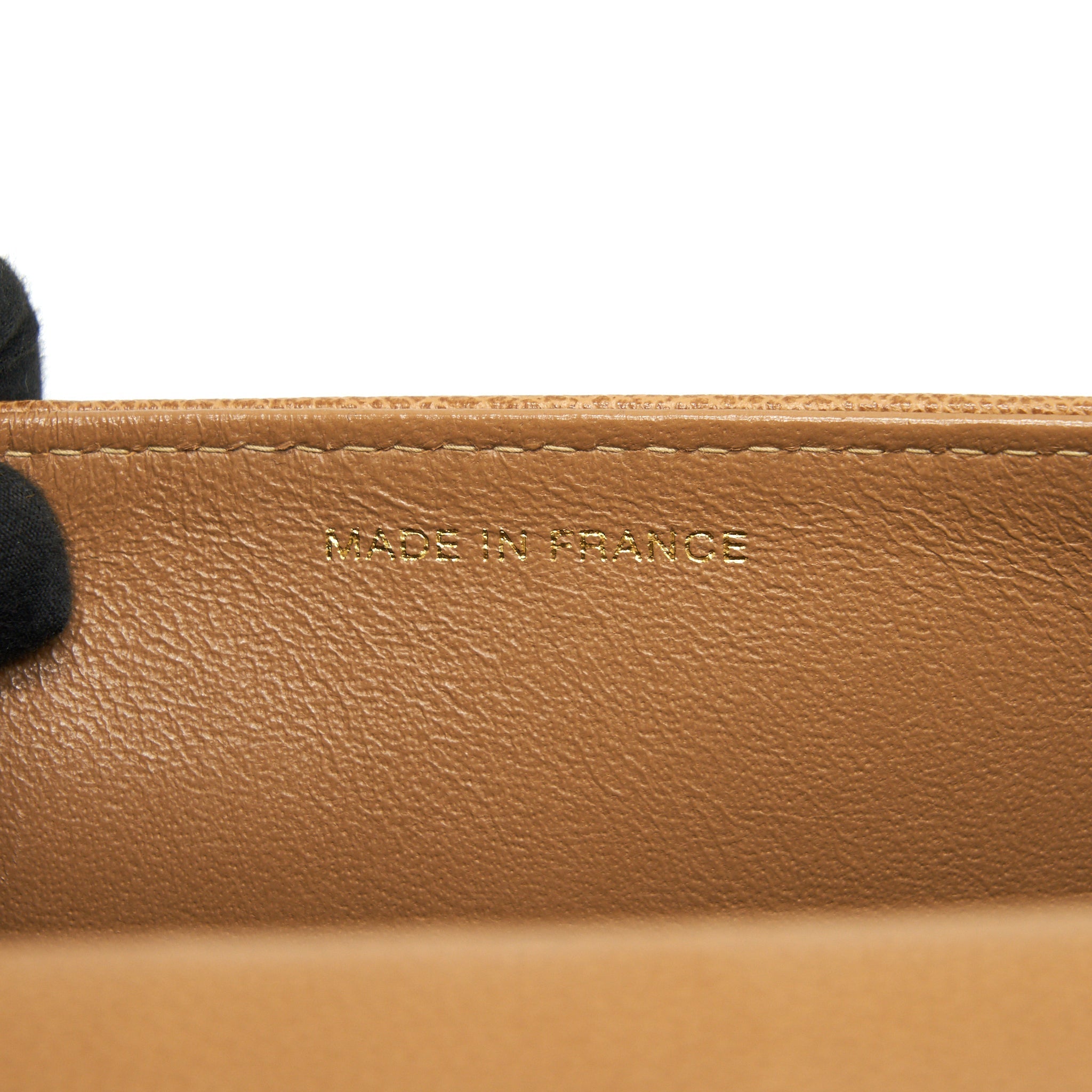 CHANEL VINTAGE BAG IN BROWN GHW