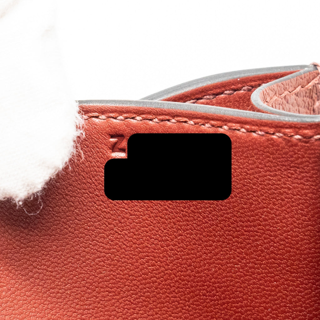 HERMES MINI CONSTANCE EVERCOLOR ROUGE H GHW