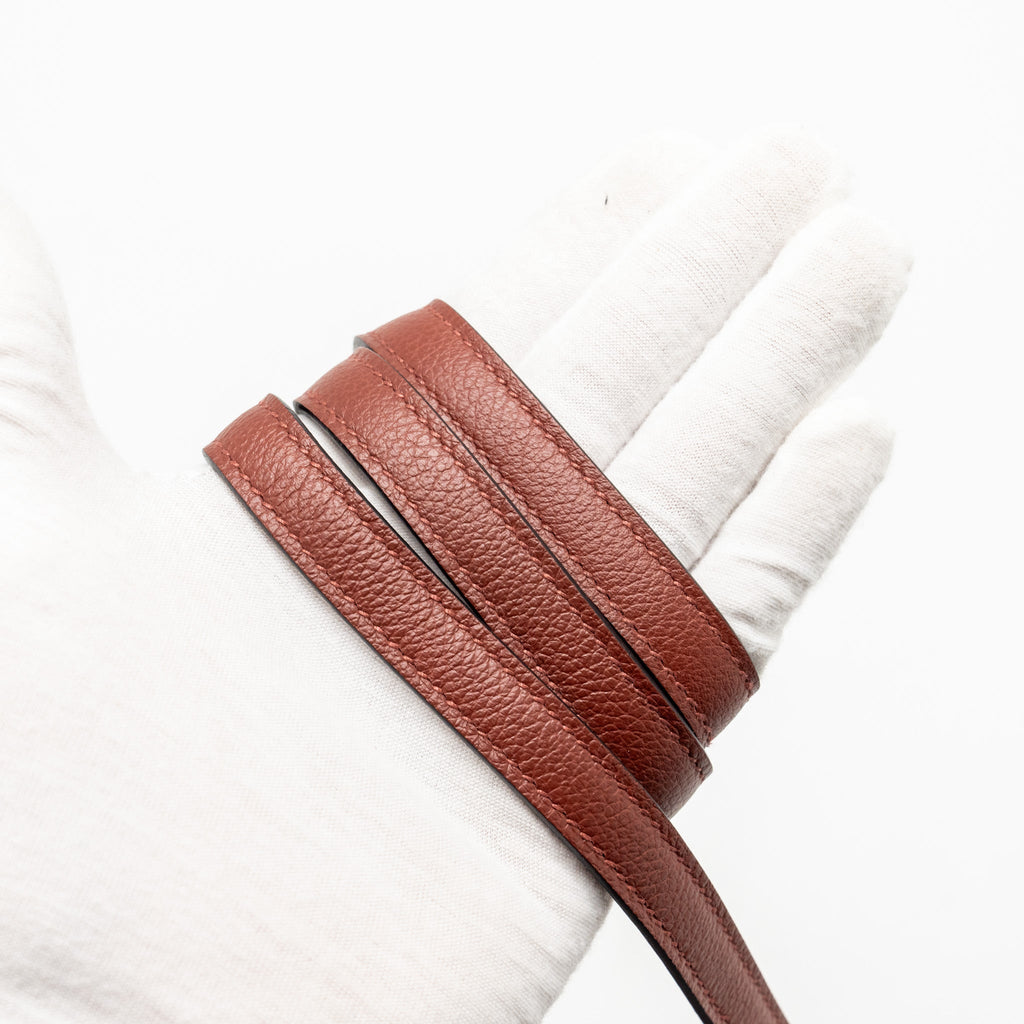 HERMES MINI CONSTANCE EVERCOLOR ROUGE H GHW