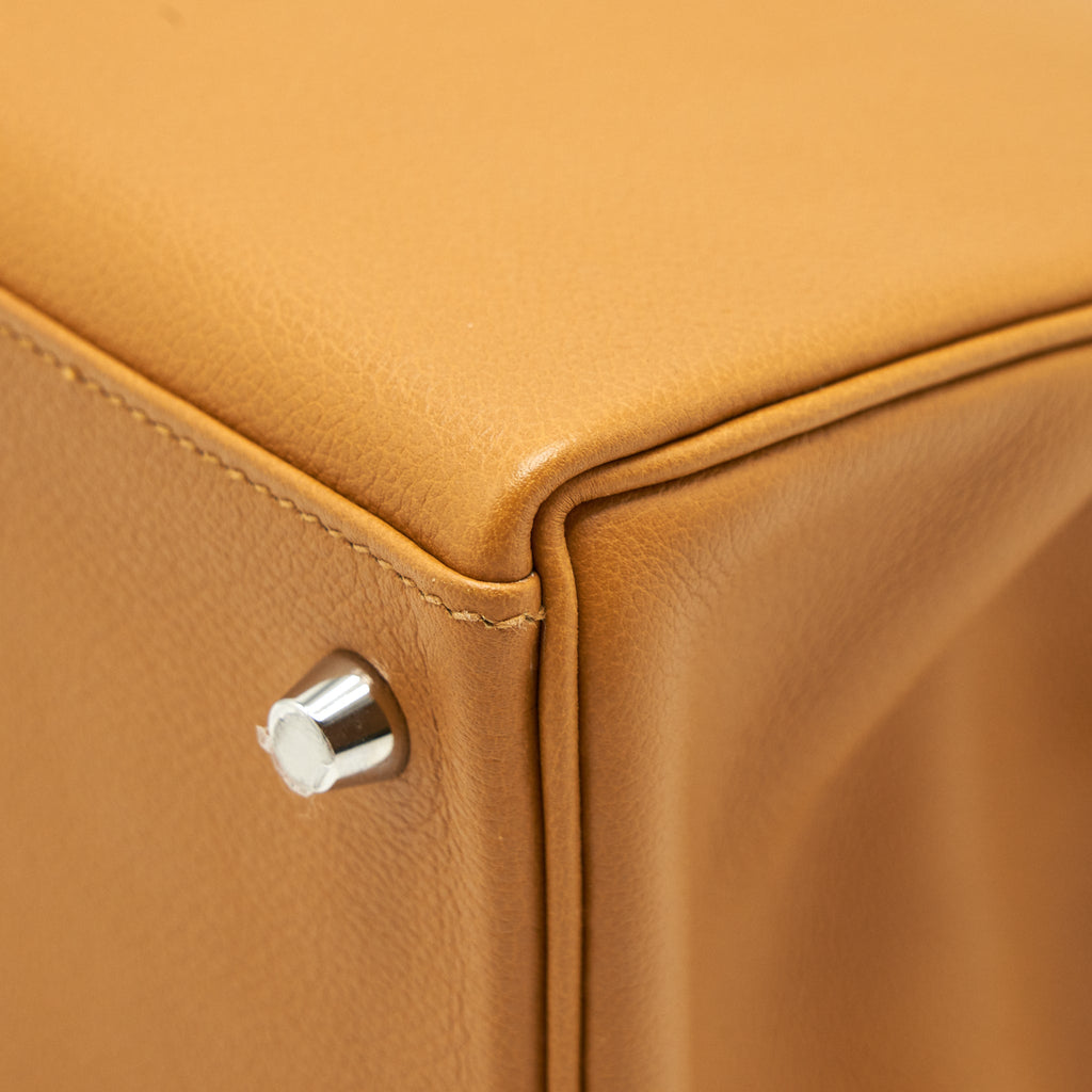 HERMES KELLY 32 EVERCOLOR CARAMEL / ROSE D’ETE SHW