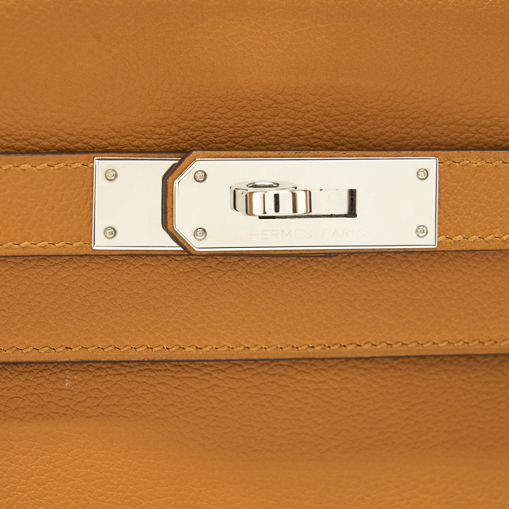 HERMES KELLY 32 EVERCOLOR CARAMEL / ROSE D’ETE SHW