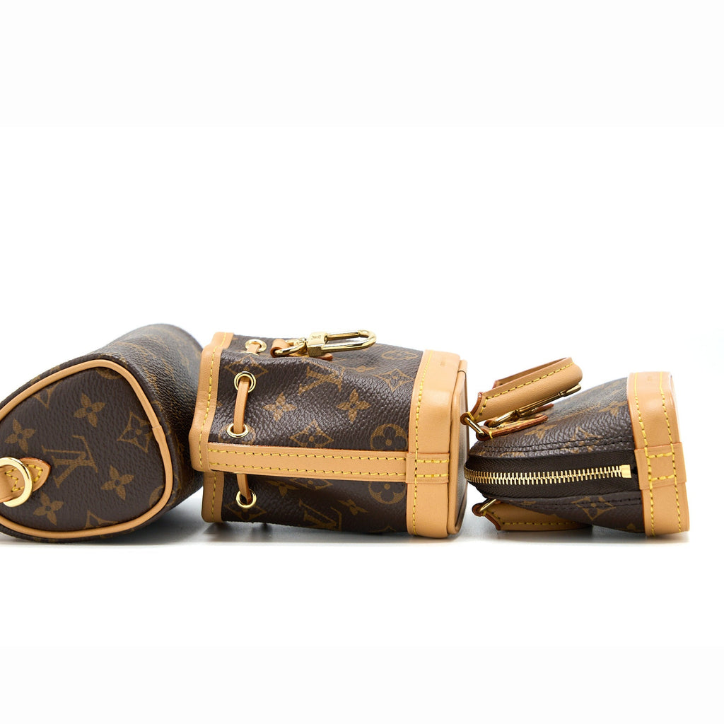 LOUIS VUITTON TRIO MINI ICONES MONOGRAM CANVAS GHW