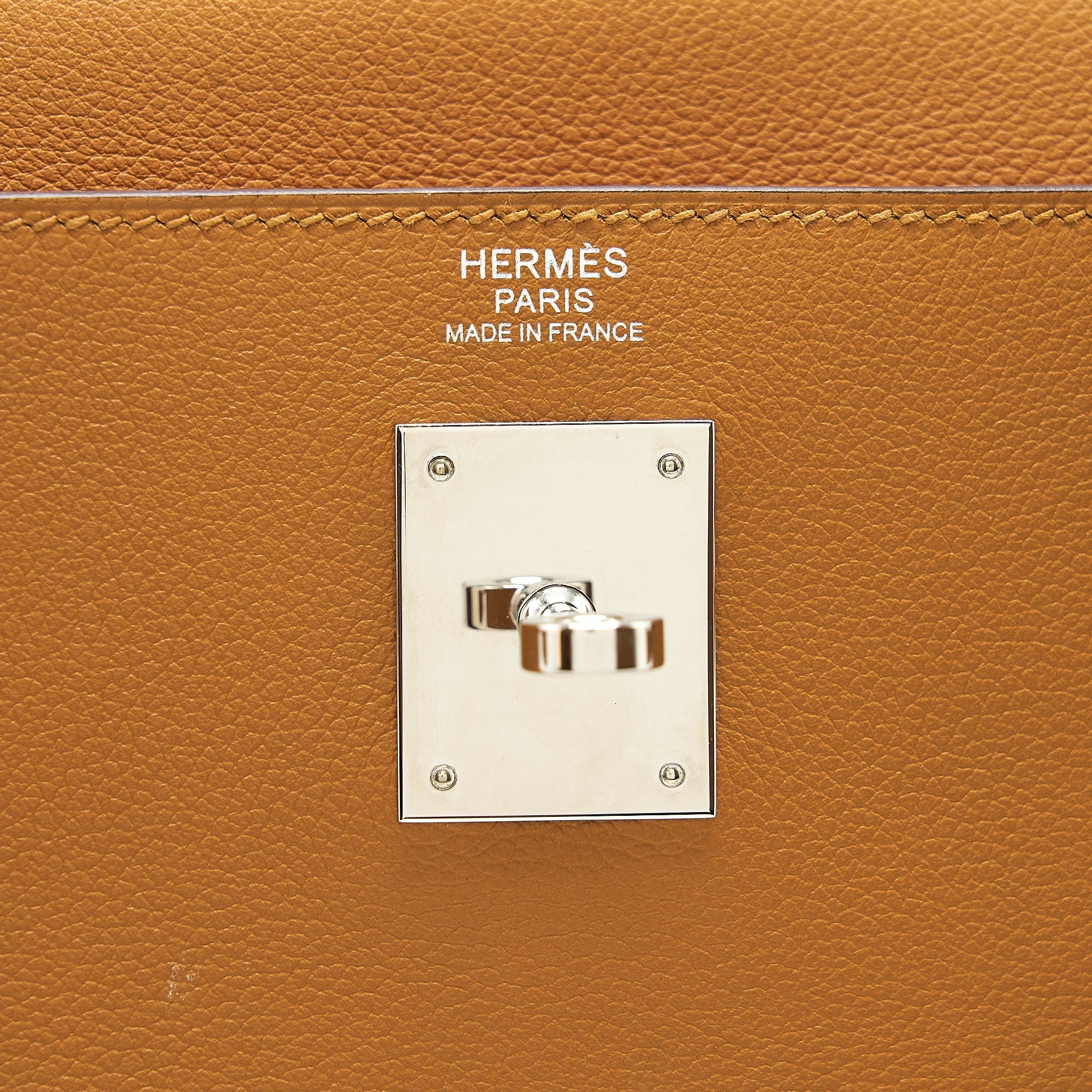 HERMES KELLY 32 EVERCOLOR CARAMEL / ROSE D’ETE SHW