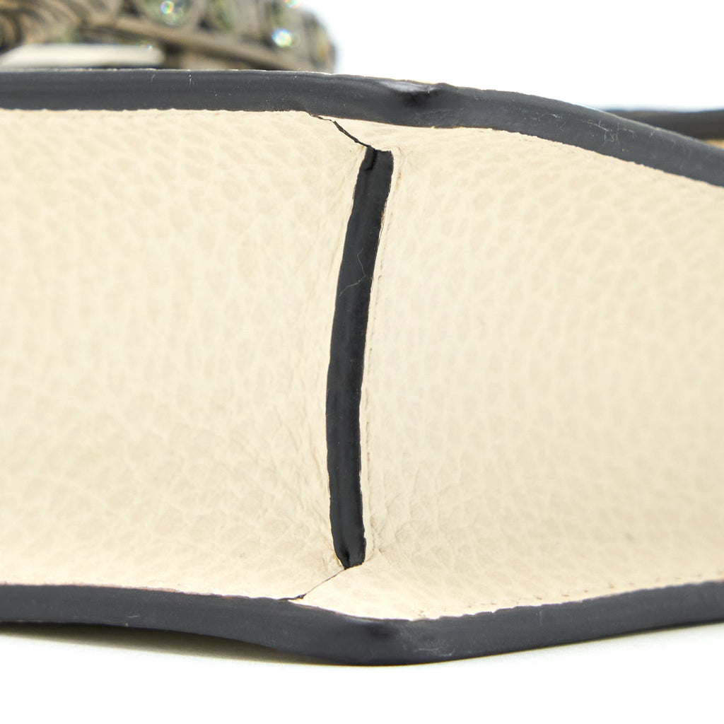 GUCCI SUPER MINI DIONYSUS CALFSKIN WHITE SHW