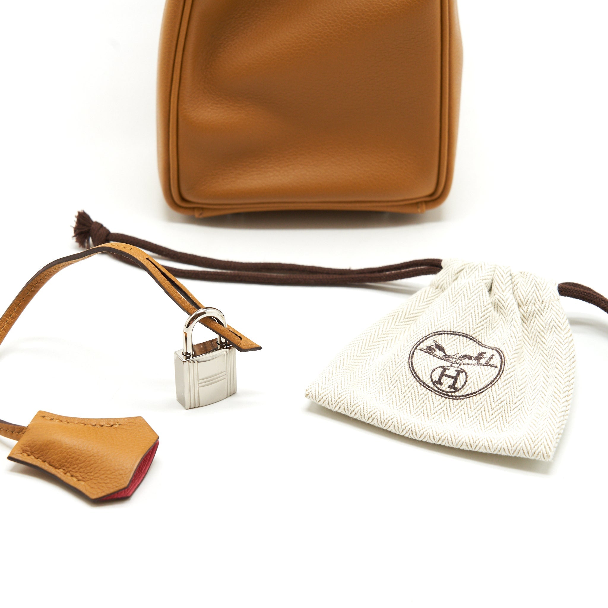 HERMES KELLY 32 EVERCOLOR CARAMEL / ROSE D’ETE SHW