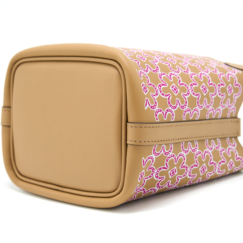 HERMES MICRO LUCKY DAISY PICOTIN 14 SWIFT CHAI/ROSE/BLANC SHW
