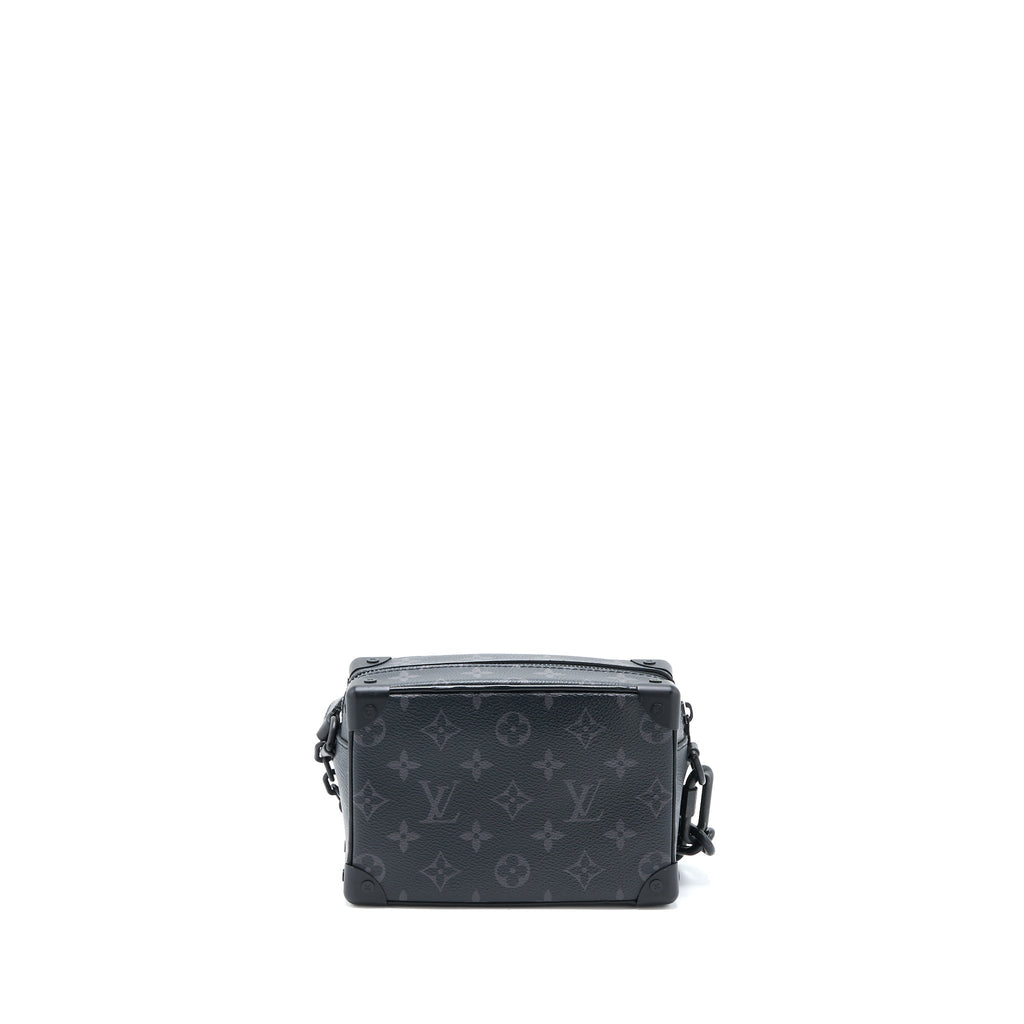 LOUIS VUITTON MINI SOFT TRUNK MONOGRAM ECLIPSE CANVAS BLACK HARDWARE