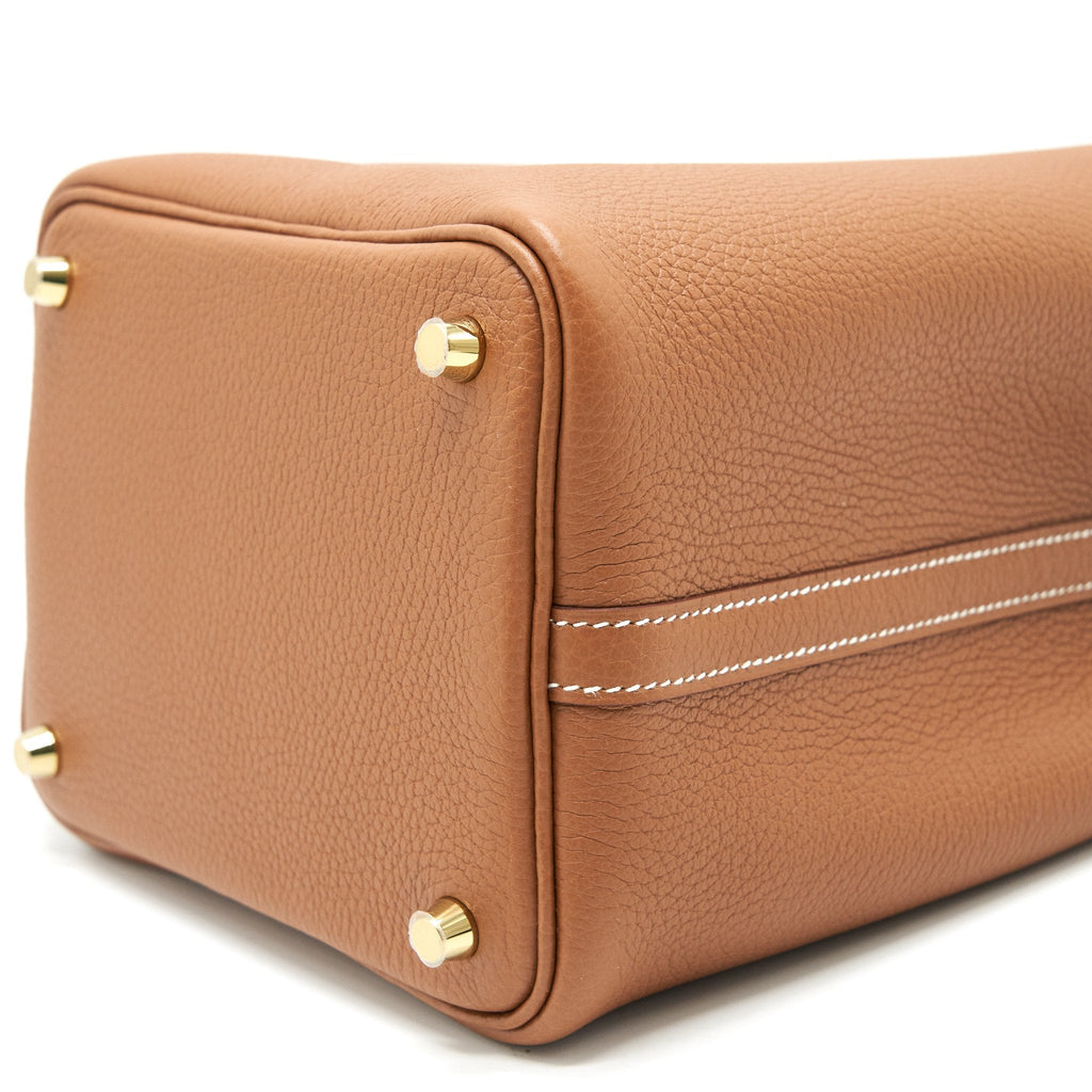 HERMES PICOTIN 18 LOCK BAG 37 GOLD GHW