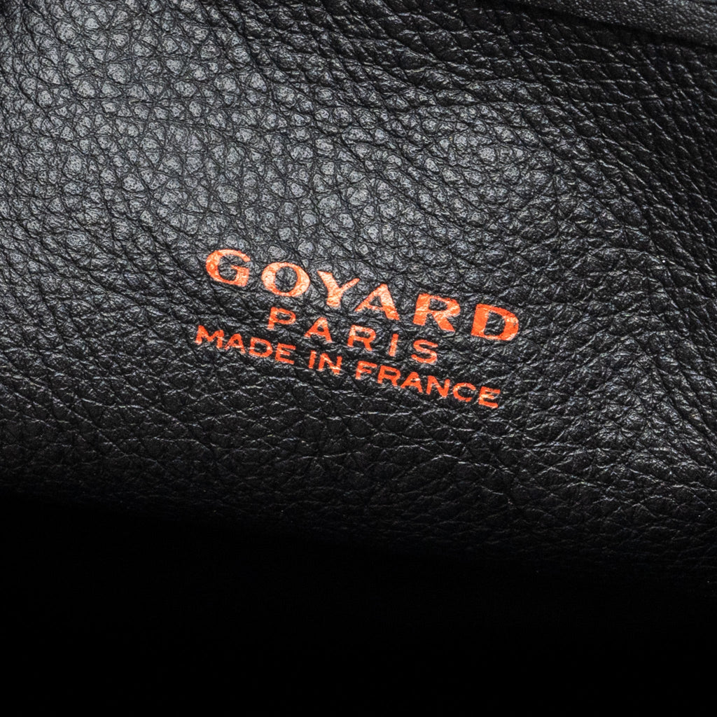 GOYARD ANJOU MINI BAG CANVAS/CALFSKIN BLACK SHW