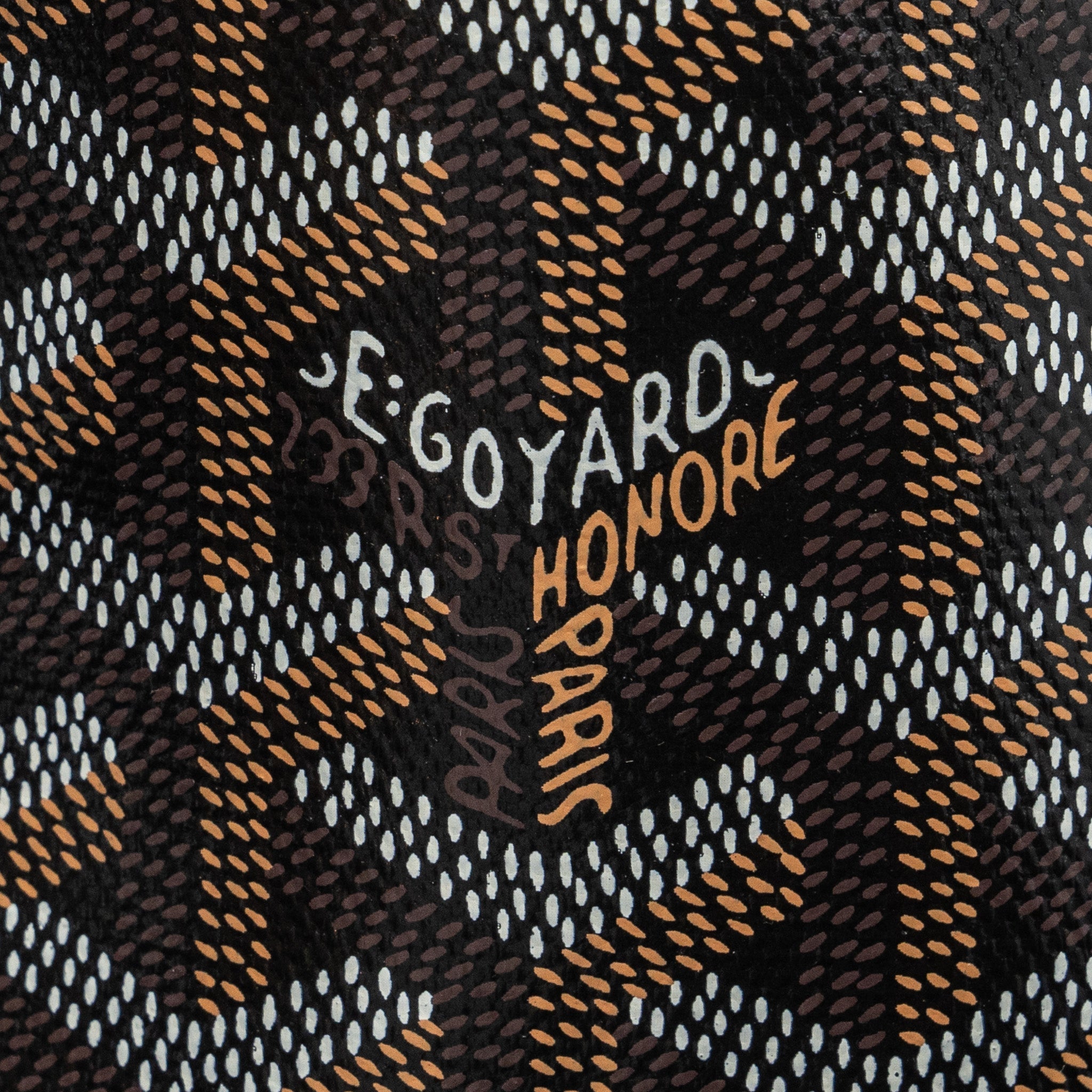 GOYARD ANJOU MINI BAG CANVAS/CALFSKIN BLACK SHW