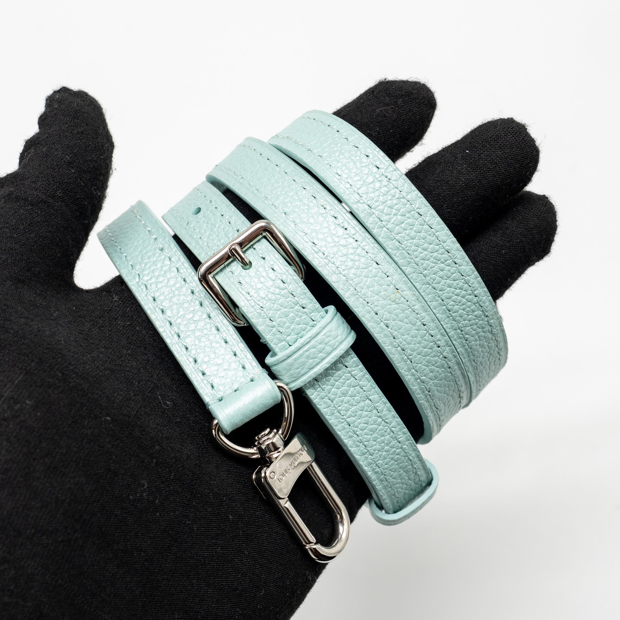 LOUIS VUITTON NANO SPEEDY MONOGRAM EMPREINTE LEATHER MINT GREEN SHW