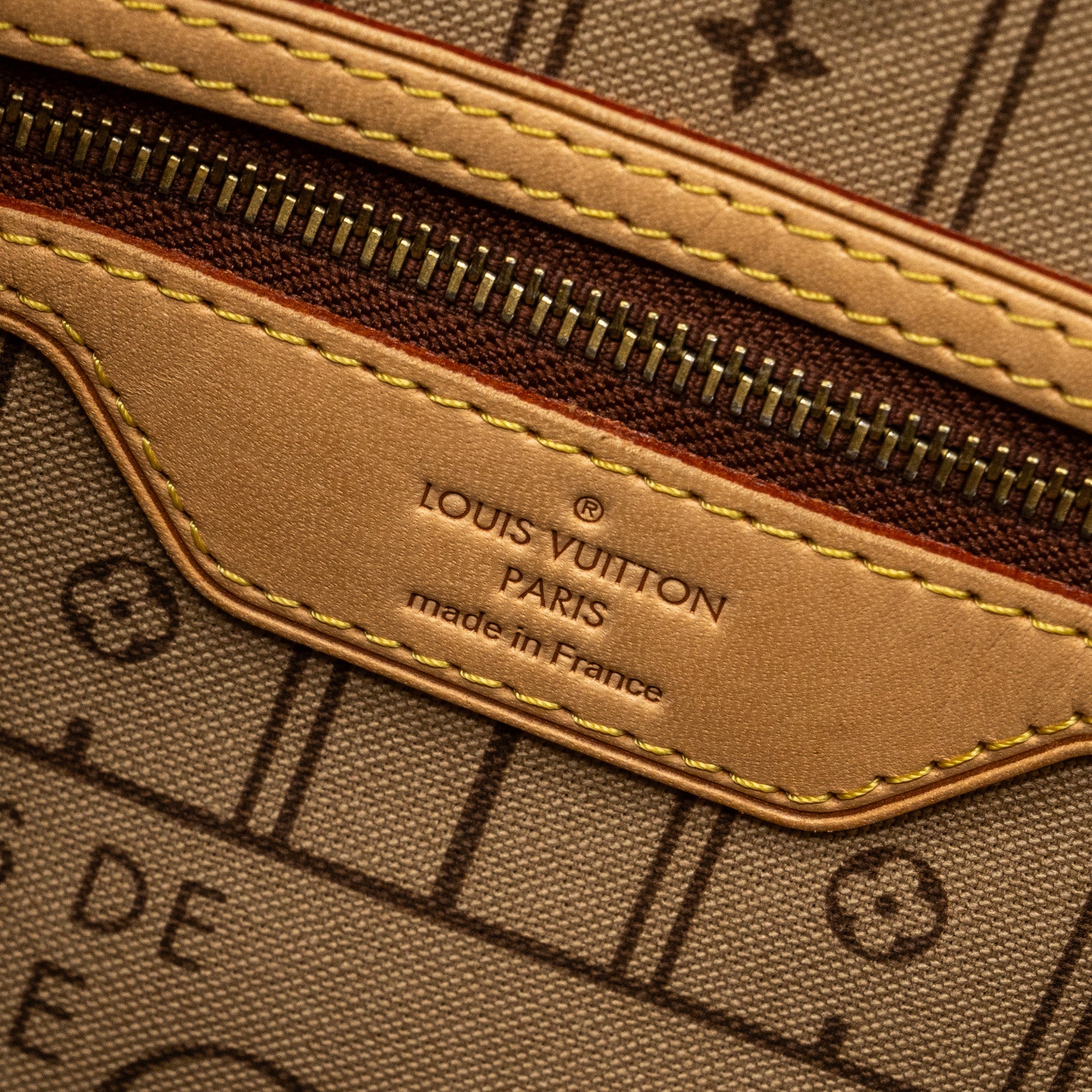 LOUIS VUTTION NEVERFULL MM MONOGRAM CANVAS GHW