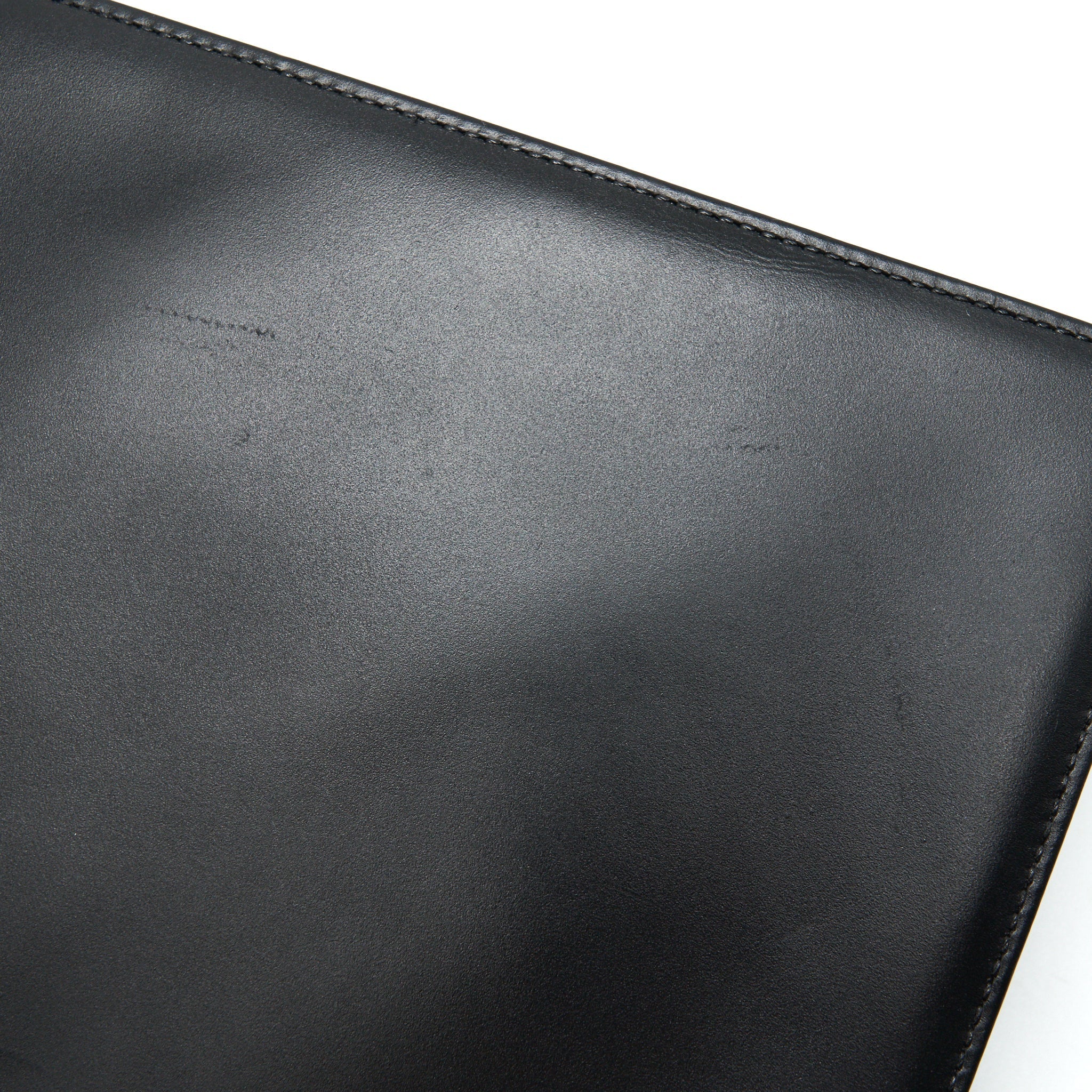 LOUIS VUITTON DELPHES VINTAGE OPERA LINE BAG LIMITED ED BLACK LEATHER SHOULDER BAG