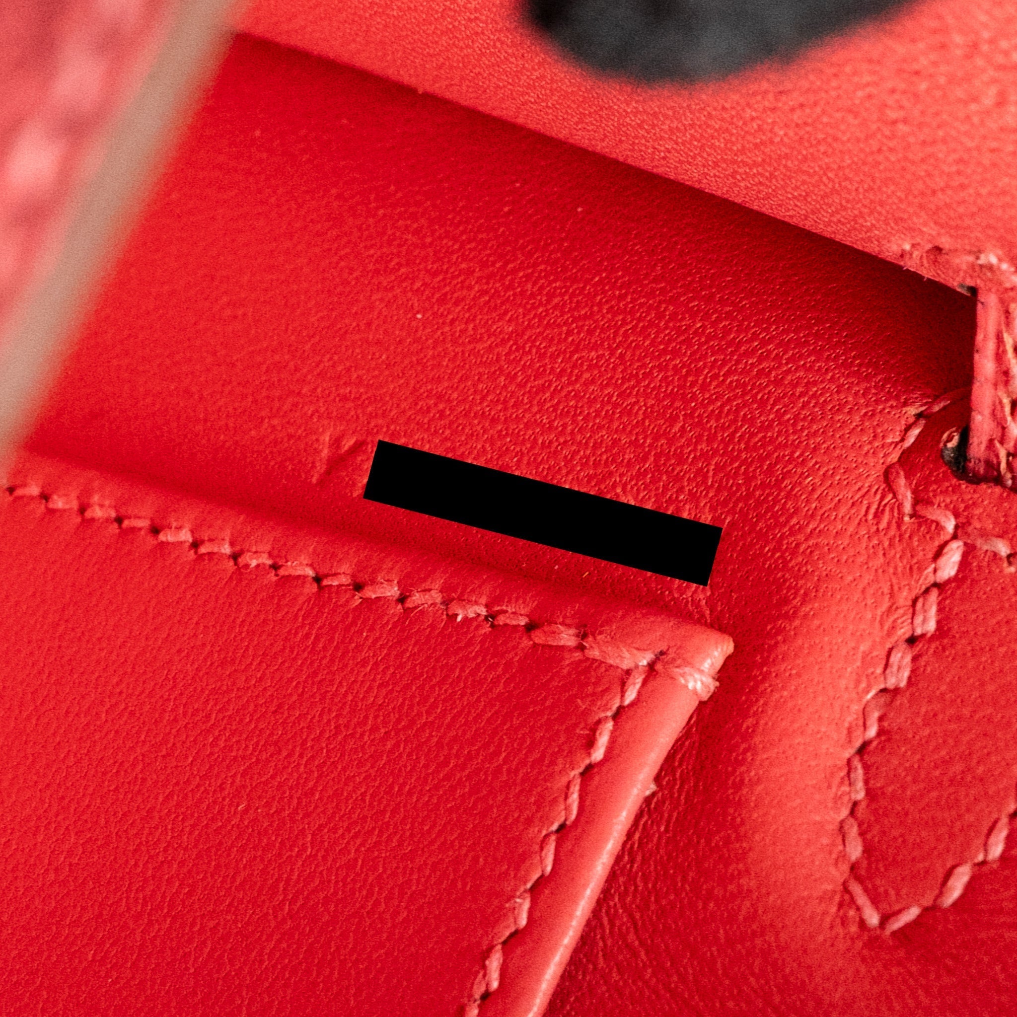 HERMES MINI KELLY II CHÈVRE MYSORE ROSE AZALEE GHW