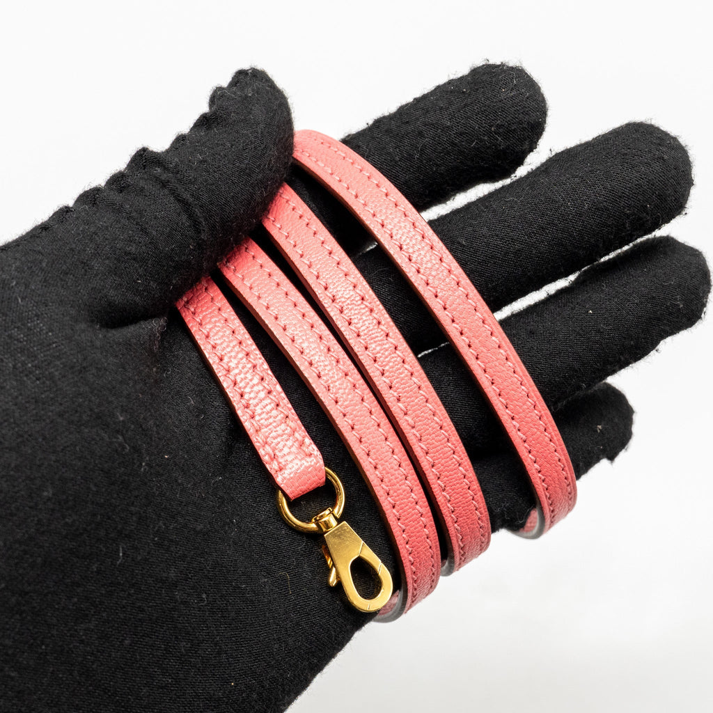 HERMES MINI KELLY II CHÈVRE MYSORE ROSE AZALEE GHW