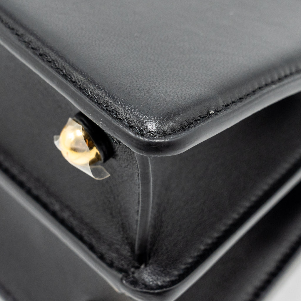 FENDI PEEKABOO ISEEU PETIT LAMBSKIN BLACK GHW