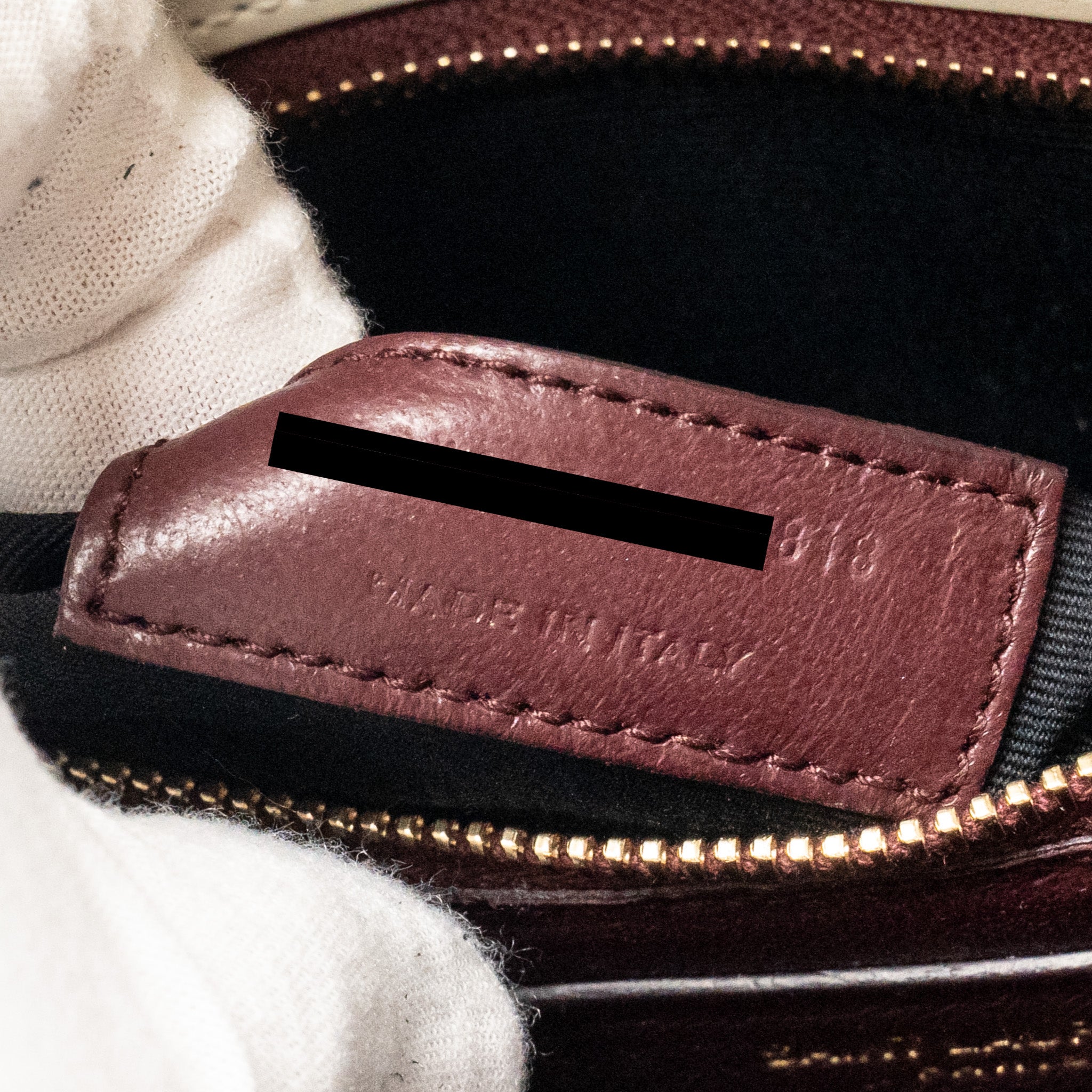 SAINT LAURENT/YSL CASSANDRA CHAIN WALLET CALFSKIN WHITE GHW
