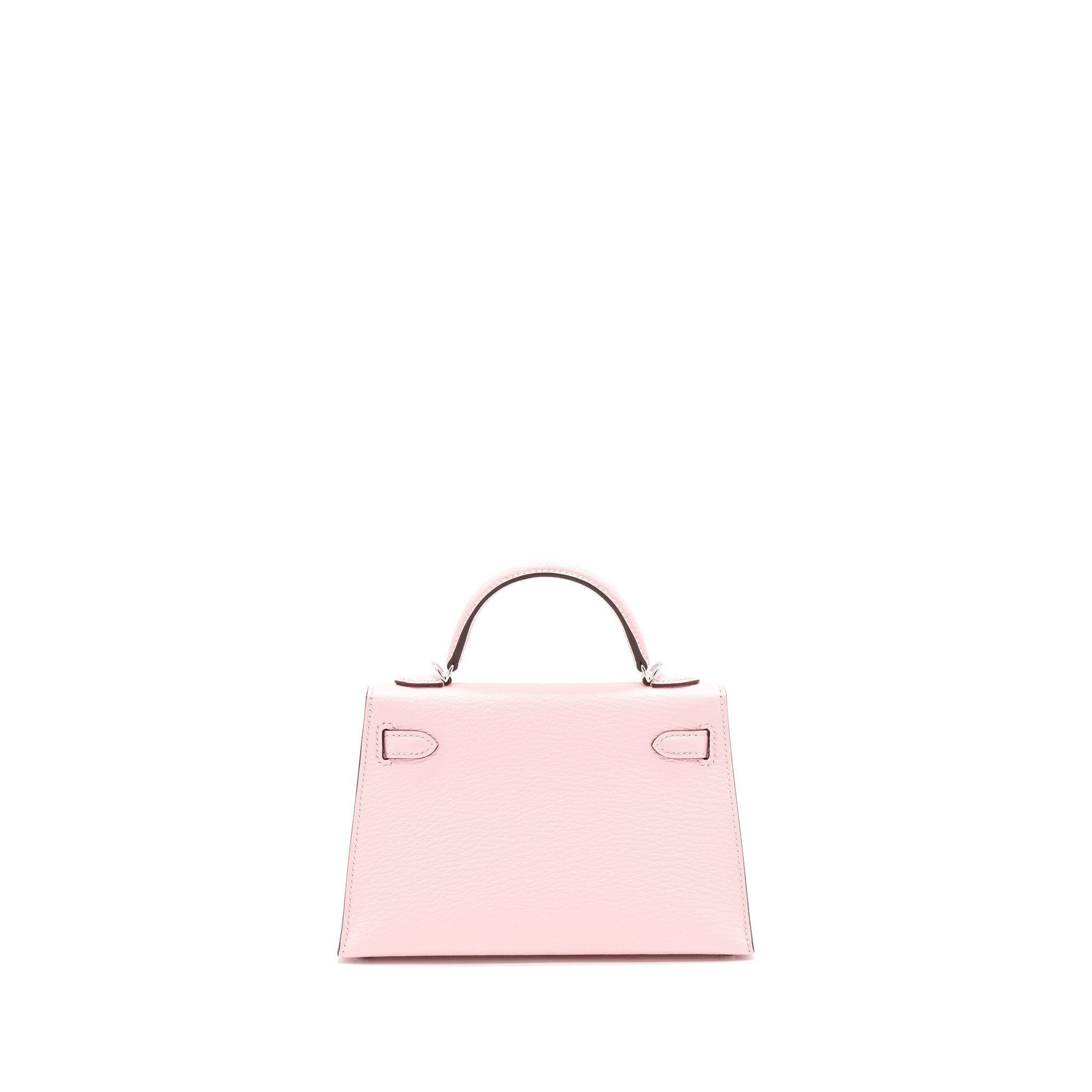 HERMES MINI KELLY Ⅱ CHEVRE 3Q ROSE SAKURA SHW
