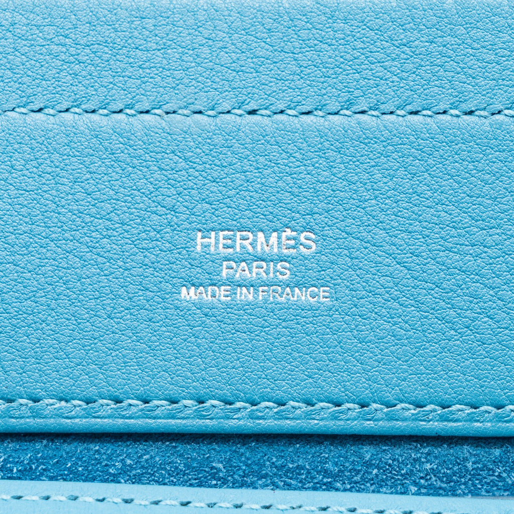 HERMES ALINE MINI SWIFT BLUE DE NORD SHW