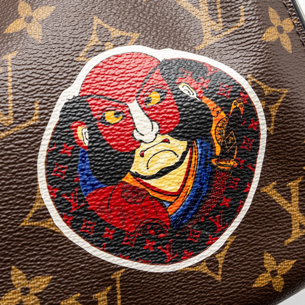 LOUIS VUITTON KABUKI LIMITED EDITION SPEEDY 30 MONOGRAM CANVAS/EPI MULTICOLOUR GHW