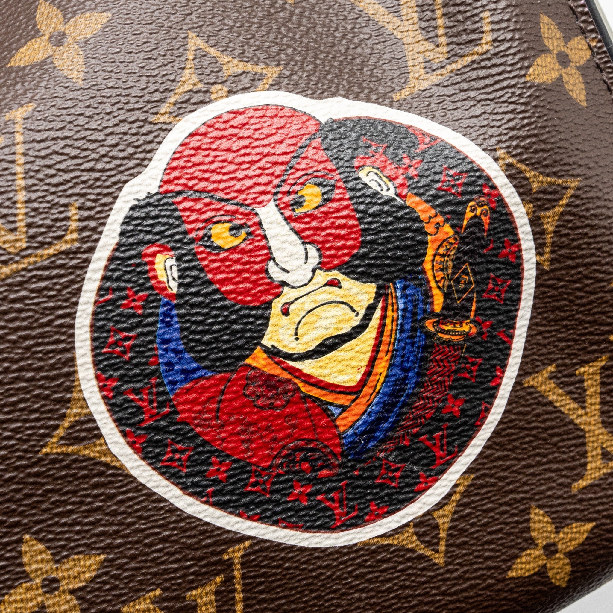 LOUIS VUITTON KABUKI LIMITED EDITION SPEEDY 30 MONOGRAM CANVAS/EPI MULTICOLOUR GHW