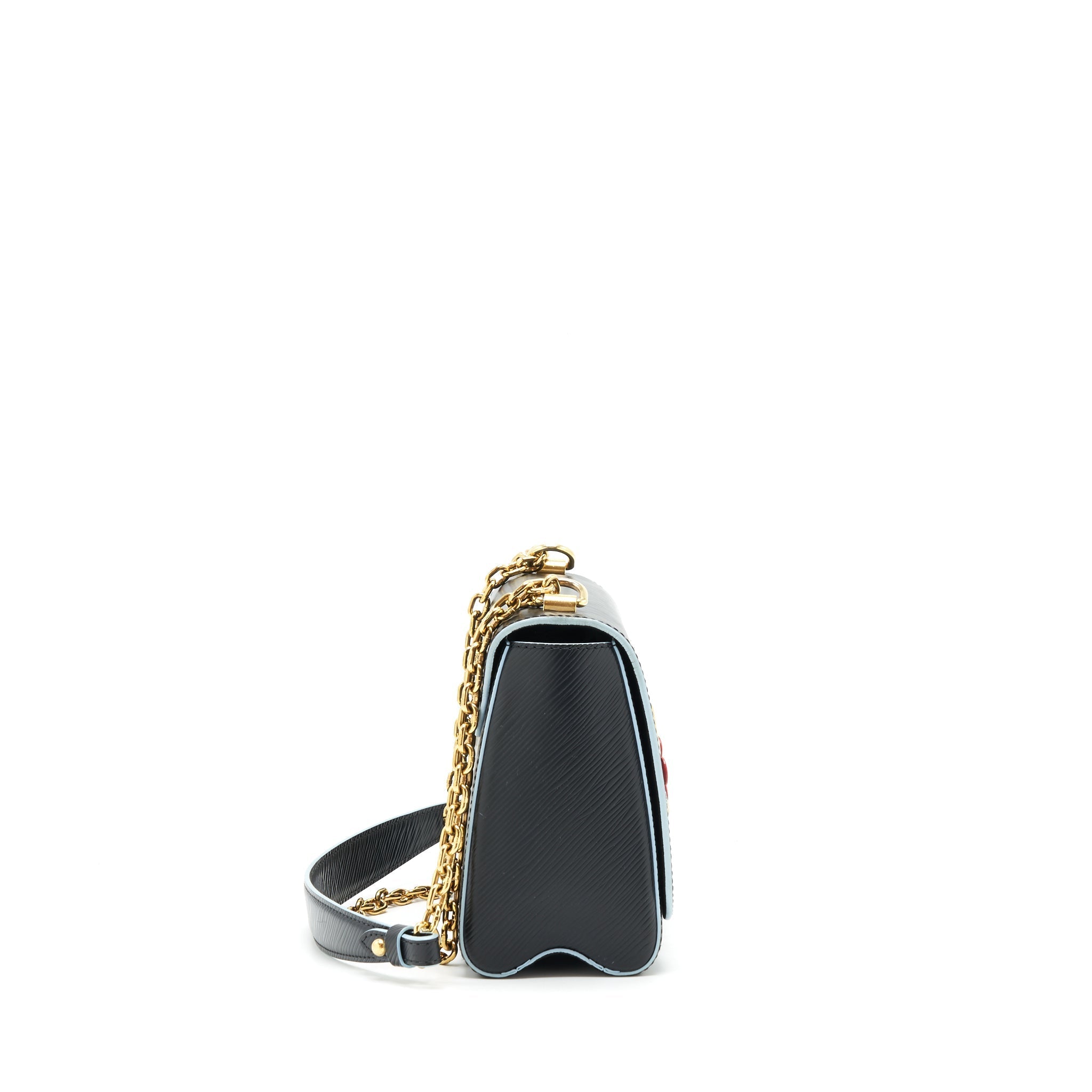 LOUIS VUITTOM LIMITED EDITION TWIST BAG BLACK GHW