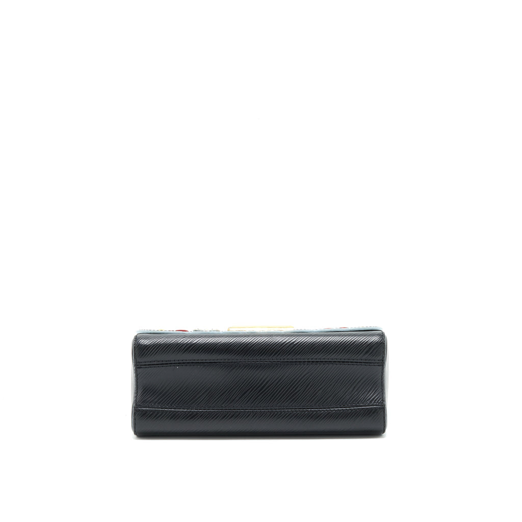 LOUIS VUITTOM LIMITED EDITION TWIST BAG BLACK GHW