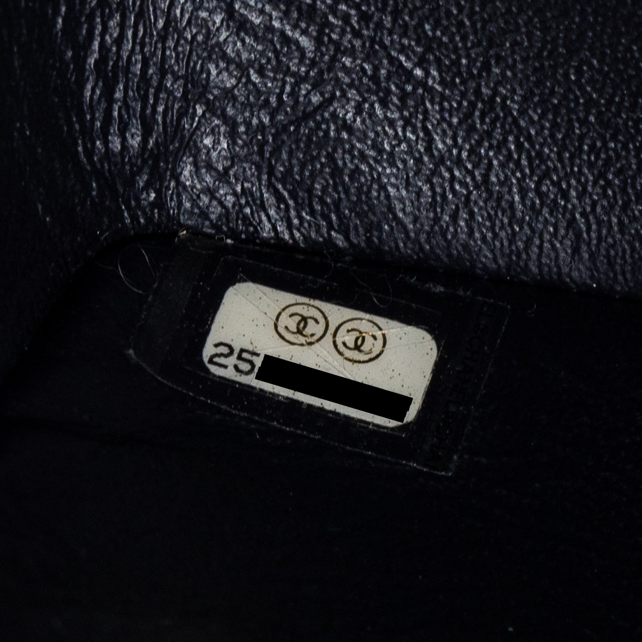 CHANEL MINI RECTANGULAR FLAP BAG CHEVRON LAMBSKIN NAVY SHW