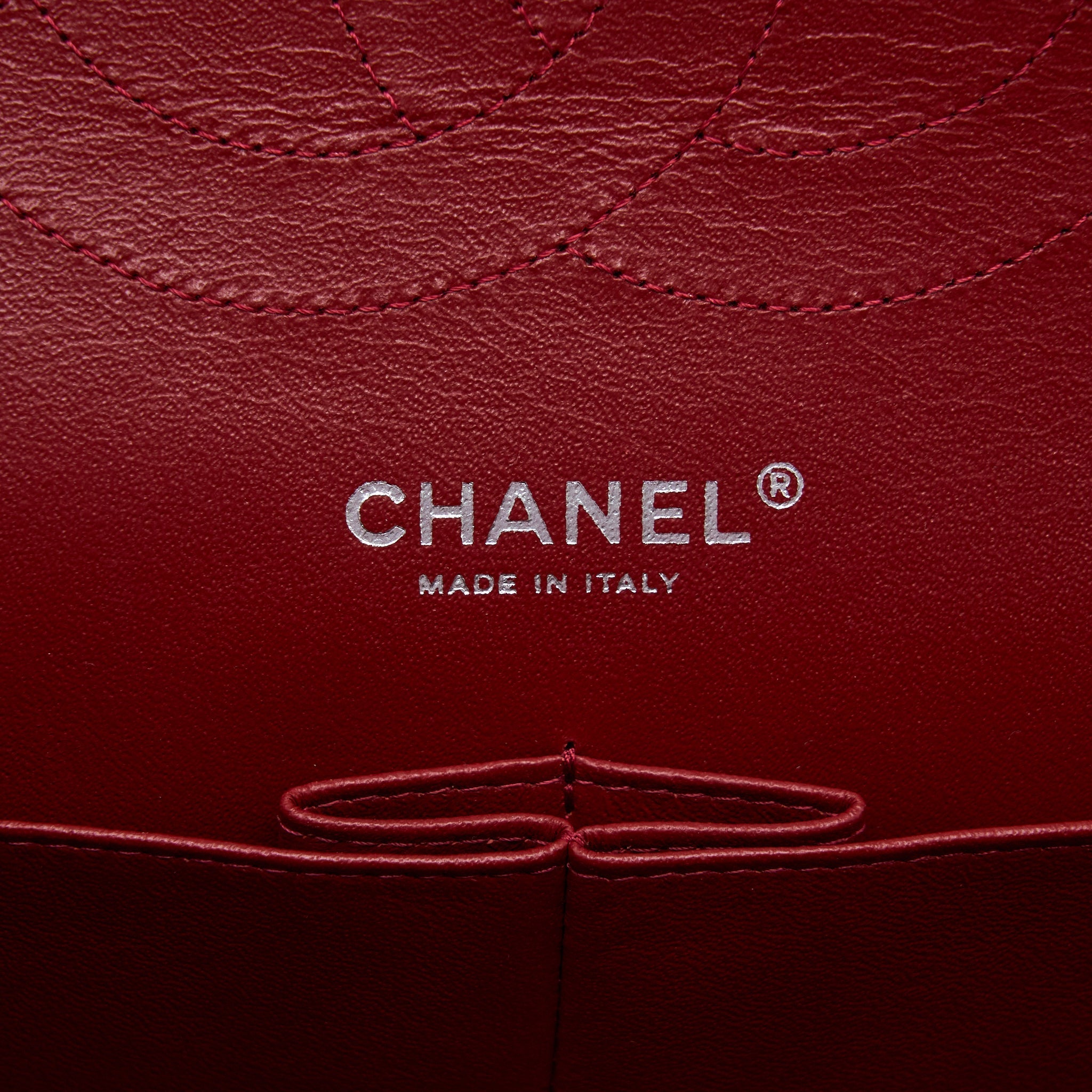 CHANEL JUMBO CLASSIC FLAP BAG PATENT RED SHW