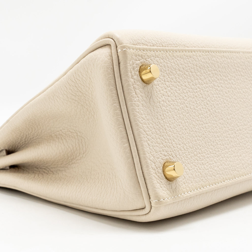 HERMES KELLY 25 TOGO CRAIE GHW
