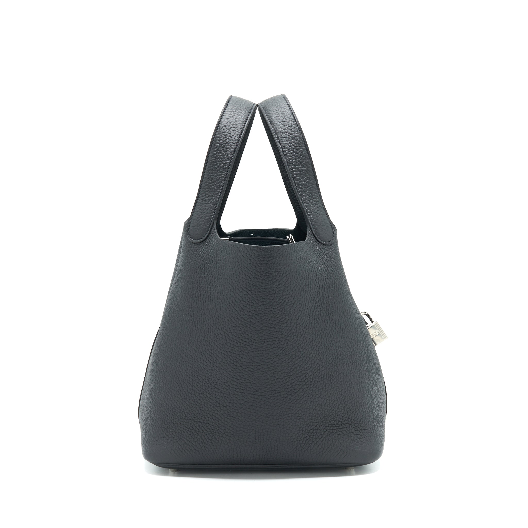 HERMES PICOTIN 22 LOCK BAG BLACK SHW
