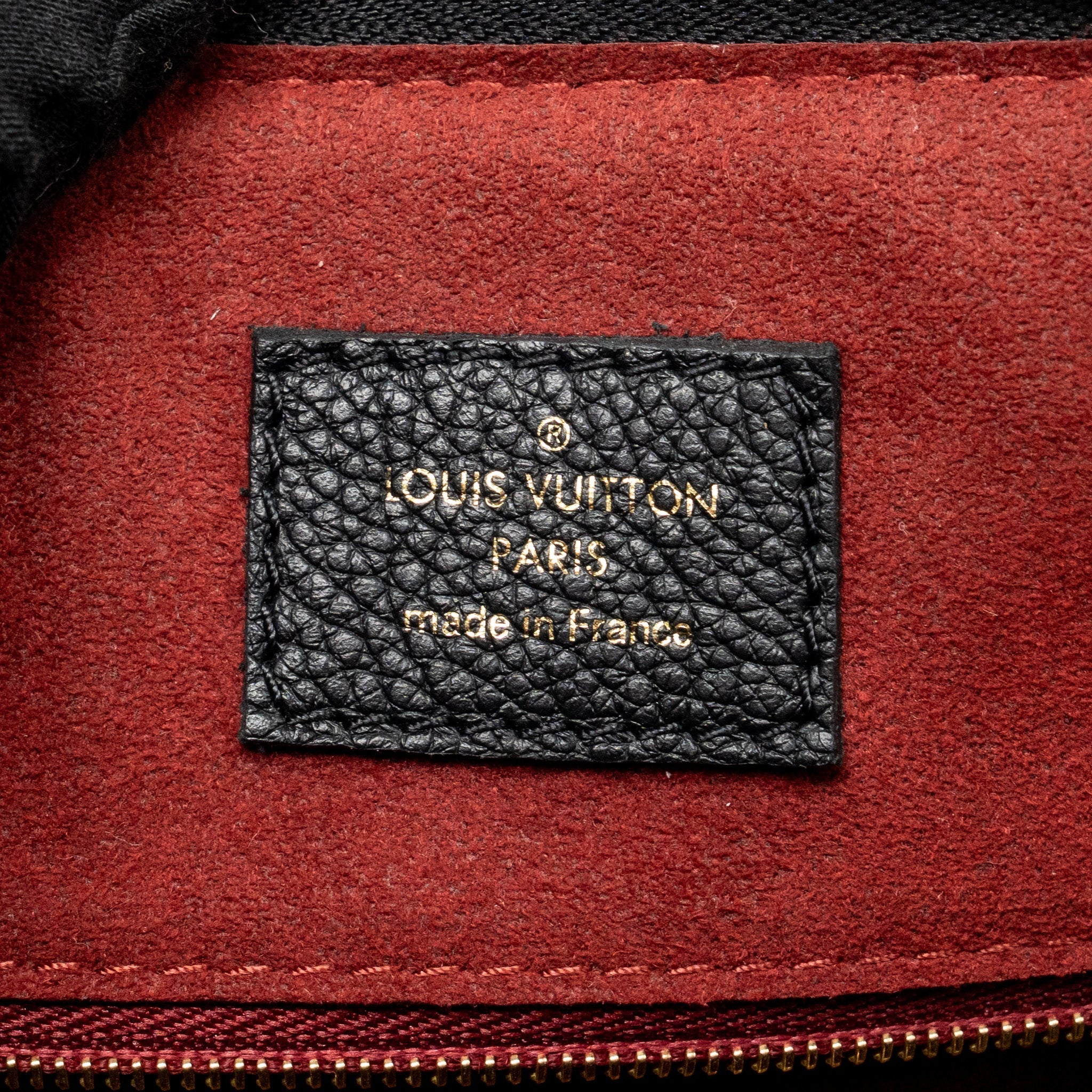 LOUIS VUITTON SPEEDY BANDOULIERE 25 BICOLOUR MONOGRAM EMPREINTE LEATHER BLACK/BEIGE GHW