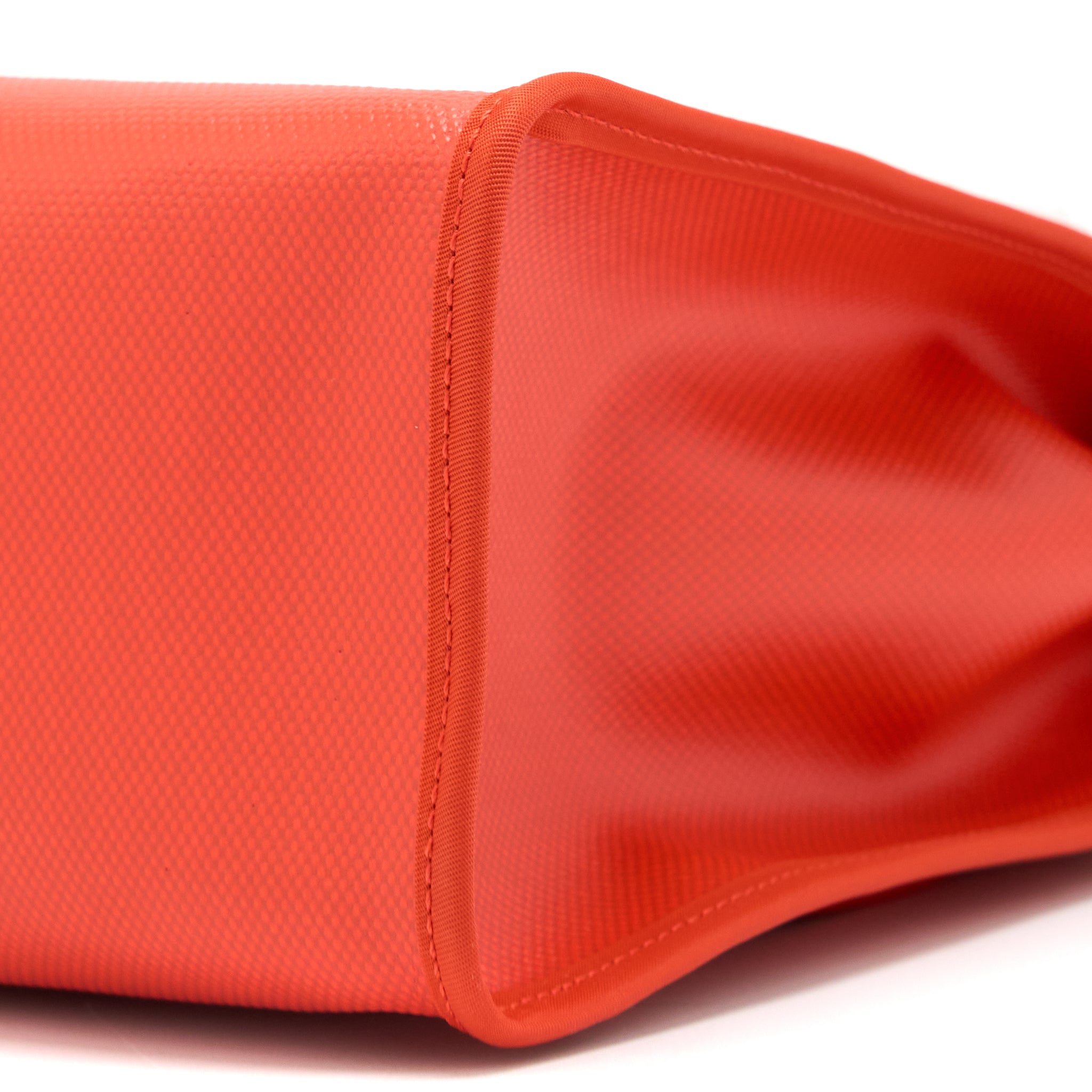 HERMES HERBAG 31 WITH BERLINE CANVAS AND HUNTER ORANGE MECANO/ECRU- BEIGE SHW