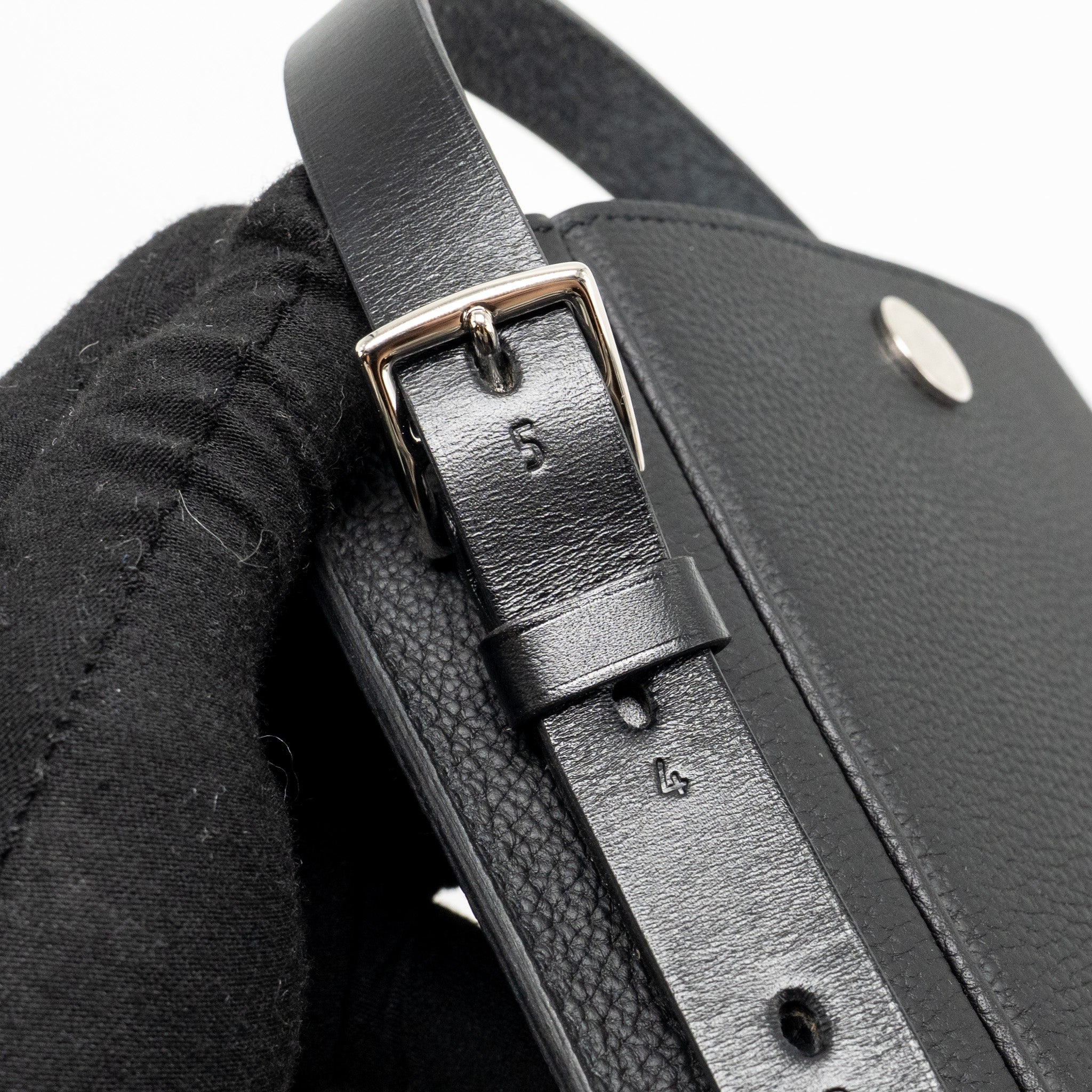 HERMES PERSPECTIVE CAVALIERE 21 BAG TOGO/VACHE HUNTER BLACK SHW