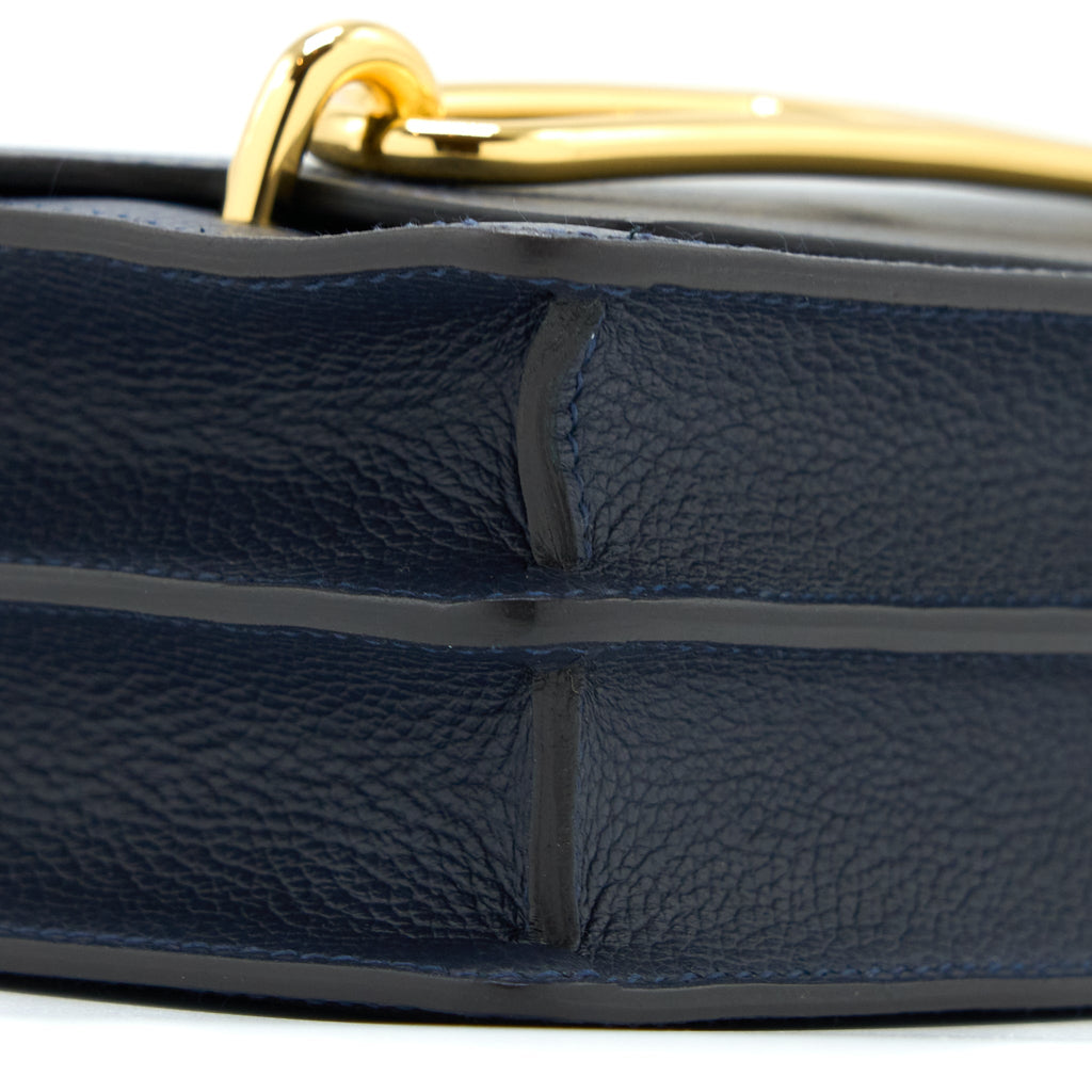 HERMES MINI ROULIS EVERCOLOUR BLUE NUIT GHW
